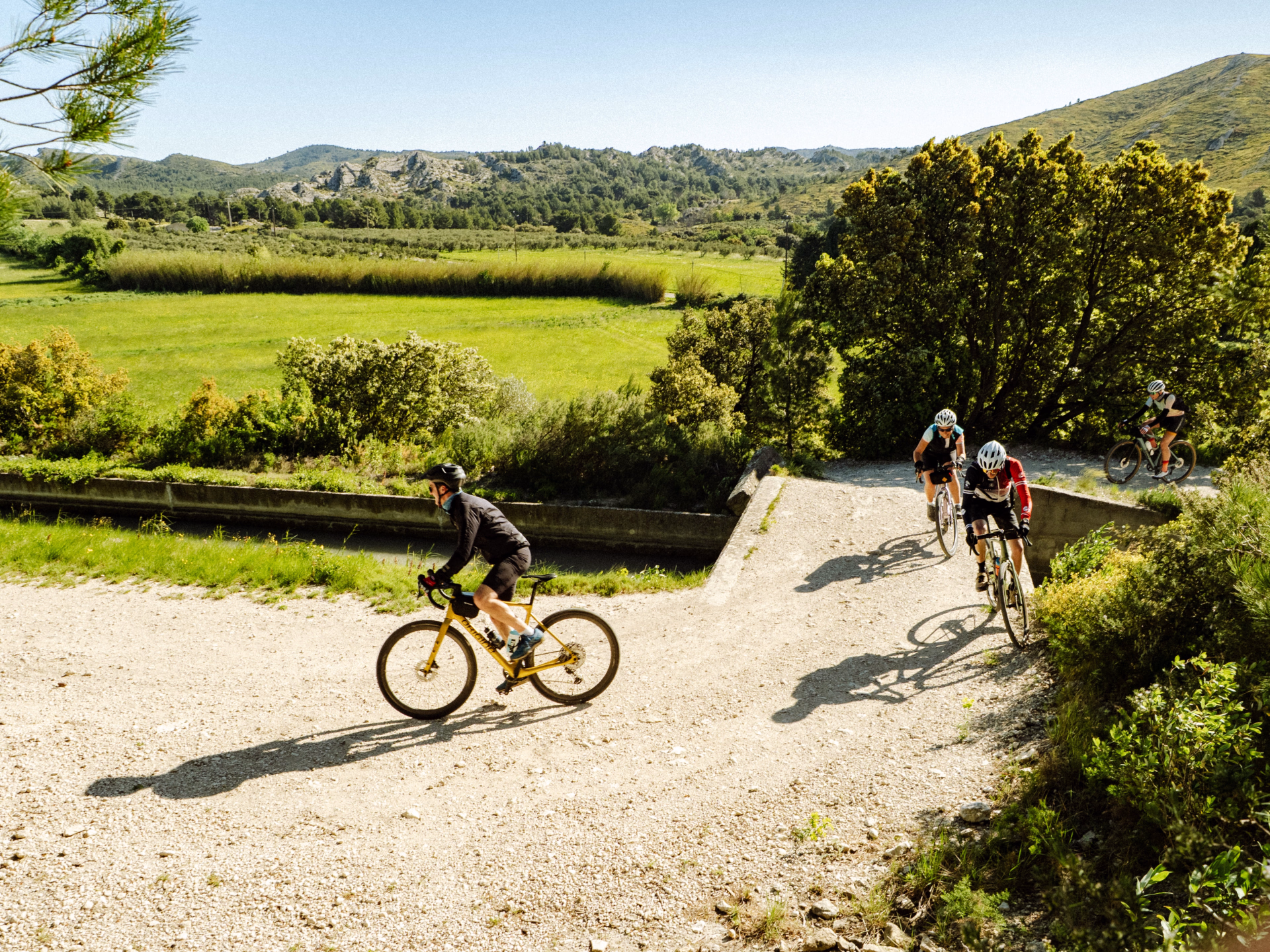 Long week-end découverte des Alpilles à vélo gravel