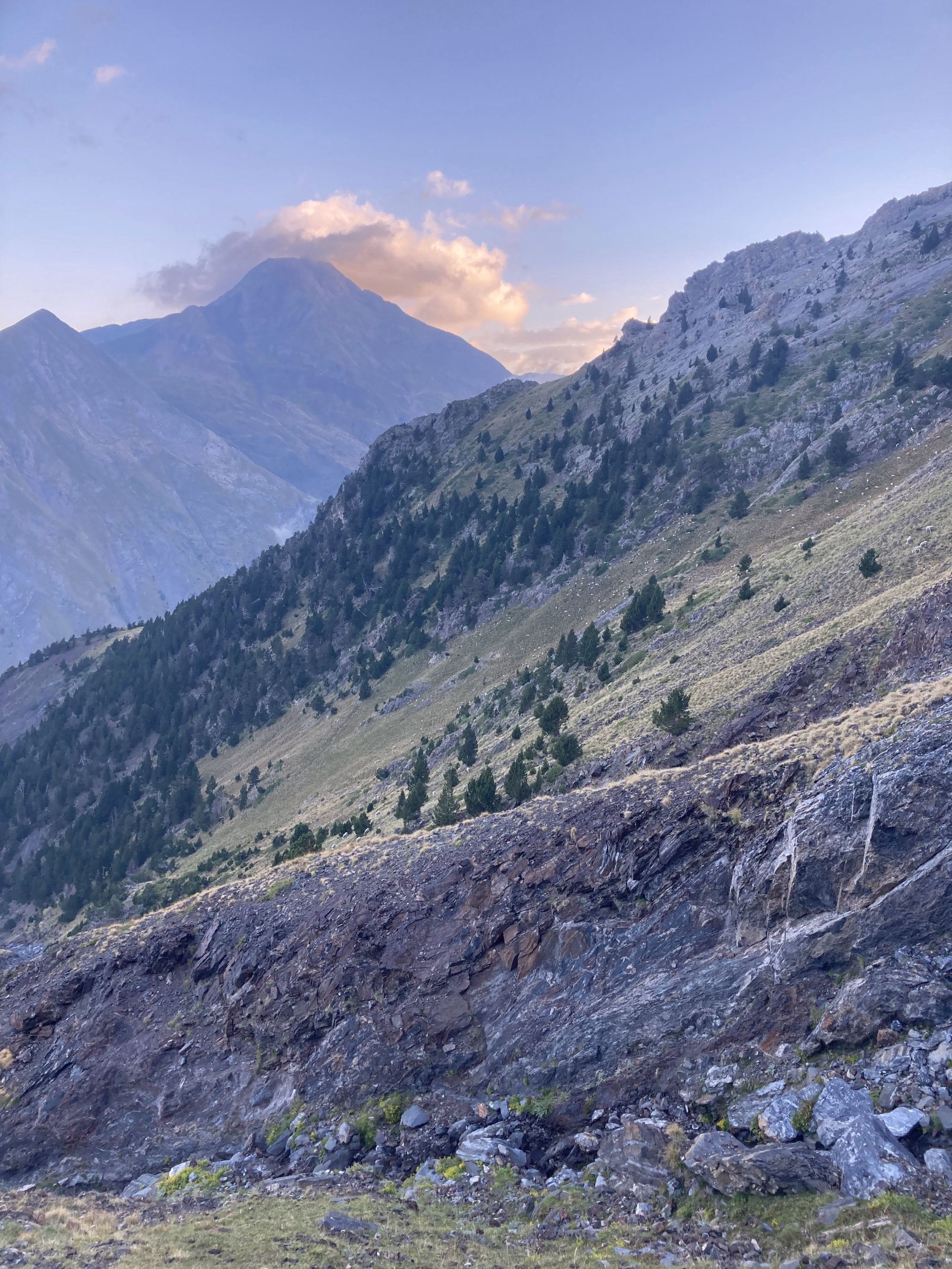 Photo randonnée dans les Pyrénées
