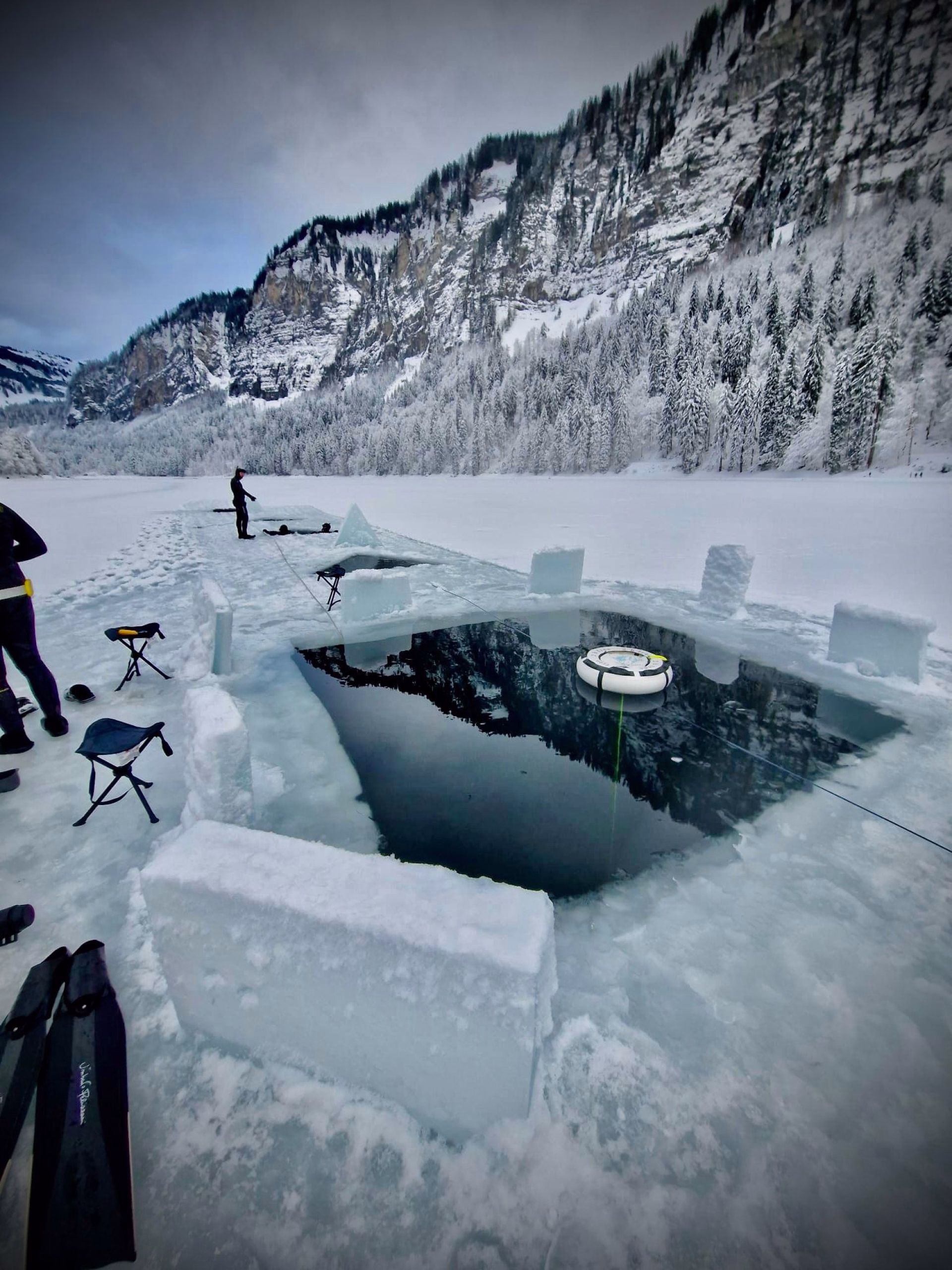Séjour Ice Diver : plongée et apnée sous glace