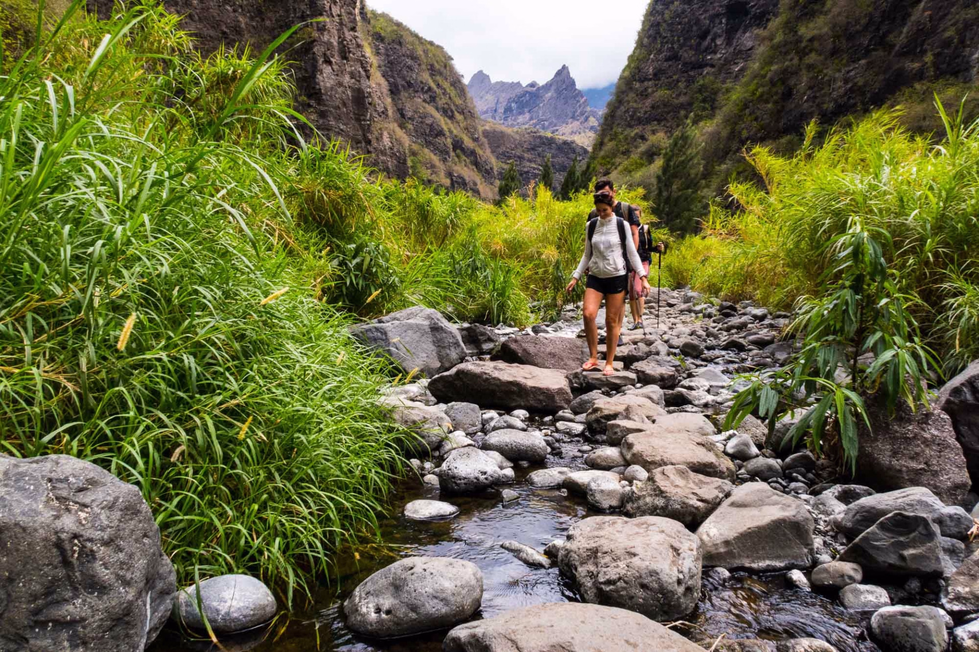 Excursion randonnée à La Réunion : le tour des Ilets du bas Mafate