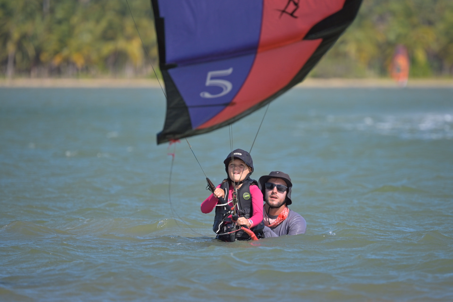 Initiation au kitesurf à Kalpitiya