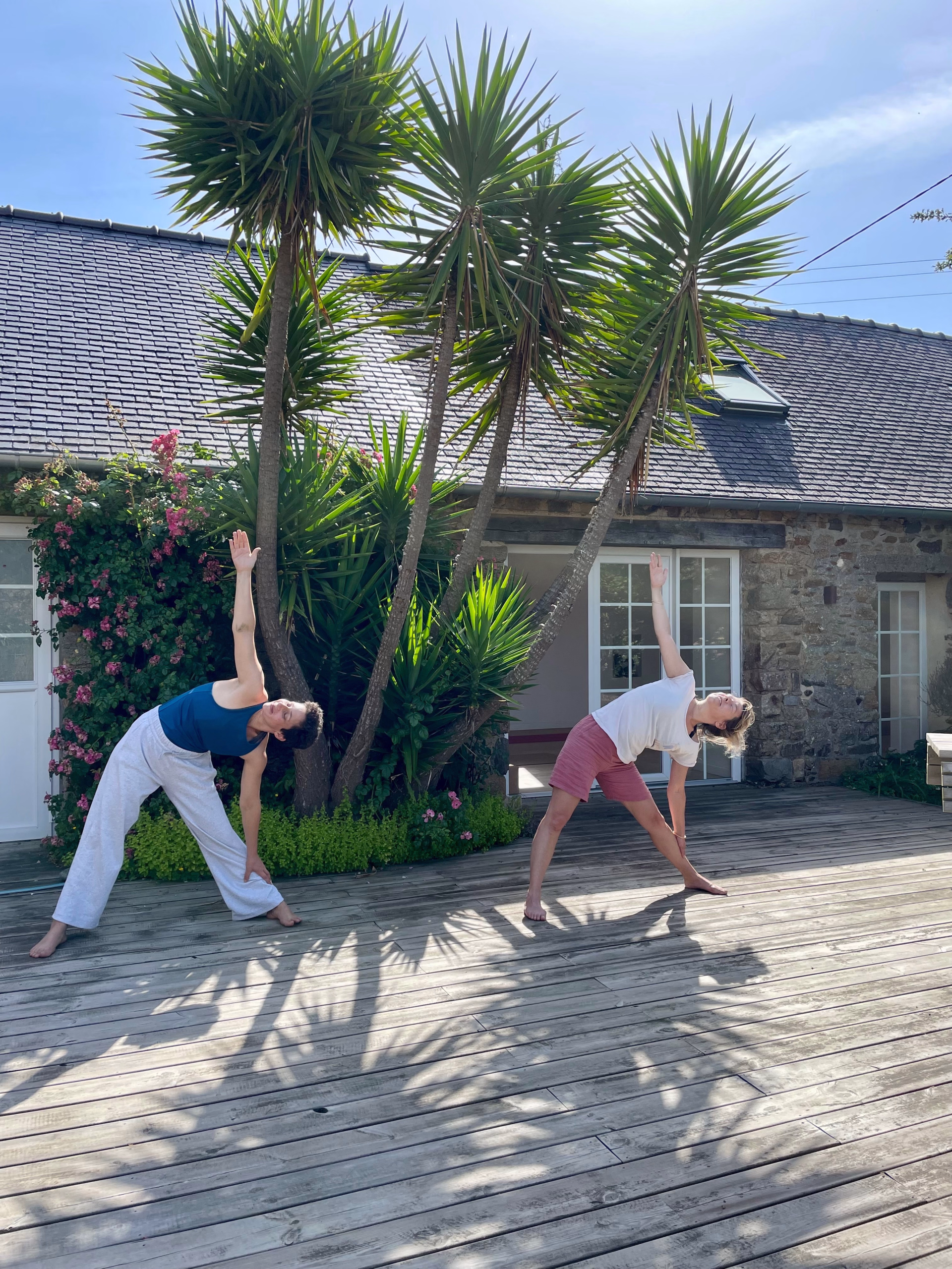 Stage privé de yoga et déconnexion en Côtes d'Armor