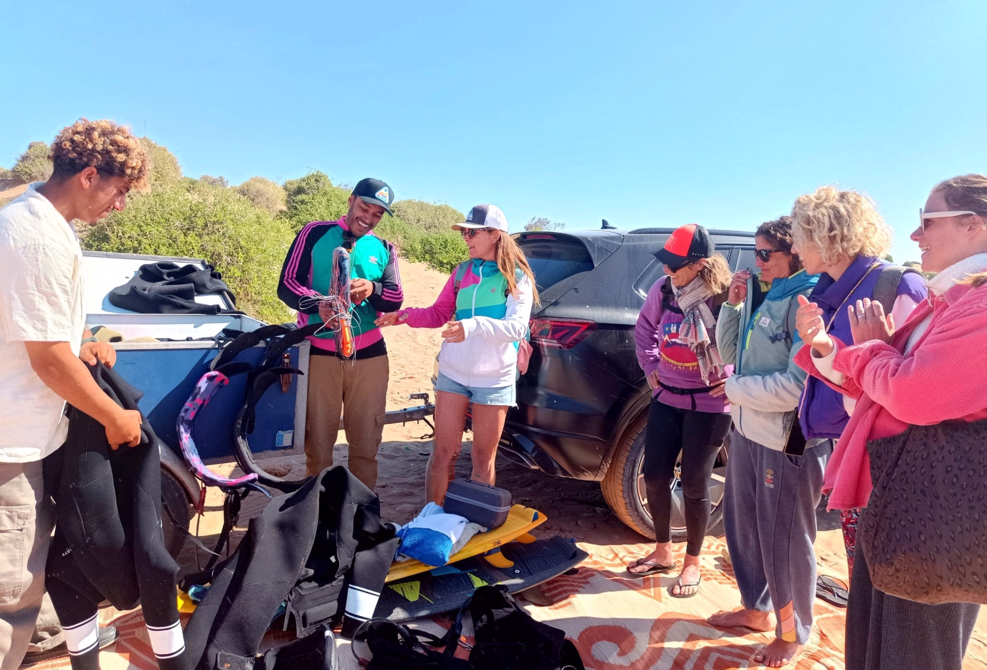 Kitesurf camp tout compris à Essaouira dans une Villa avec piscine