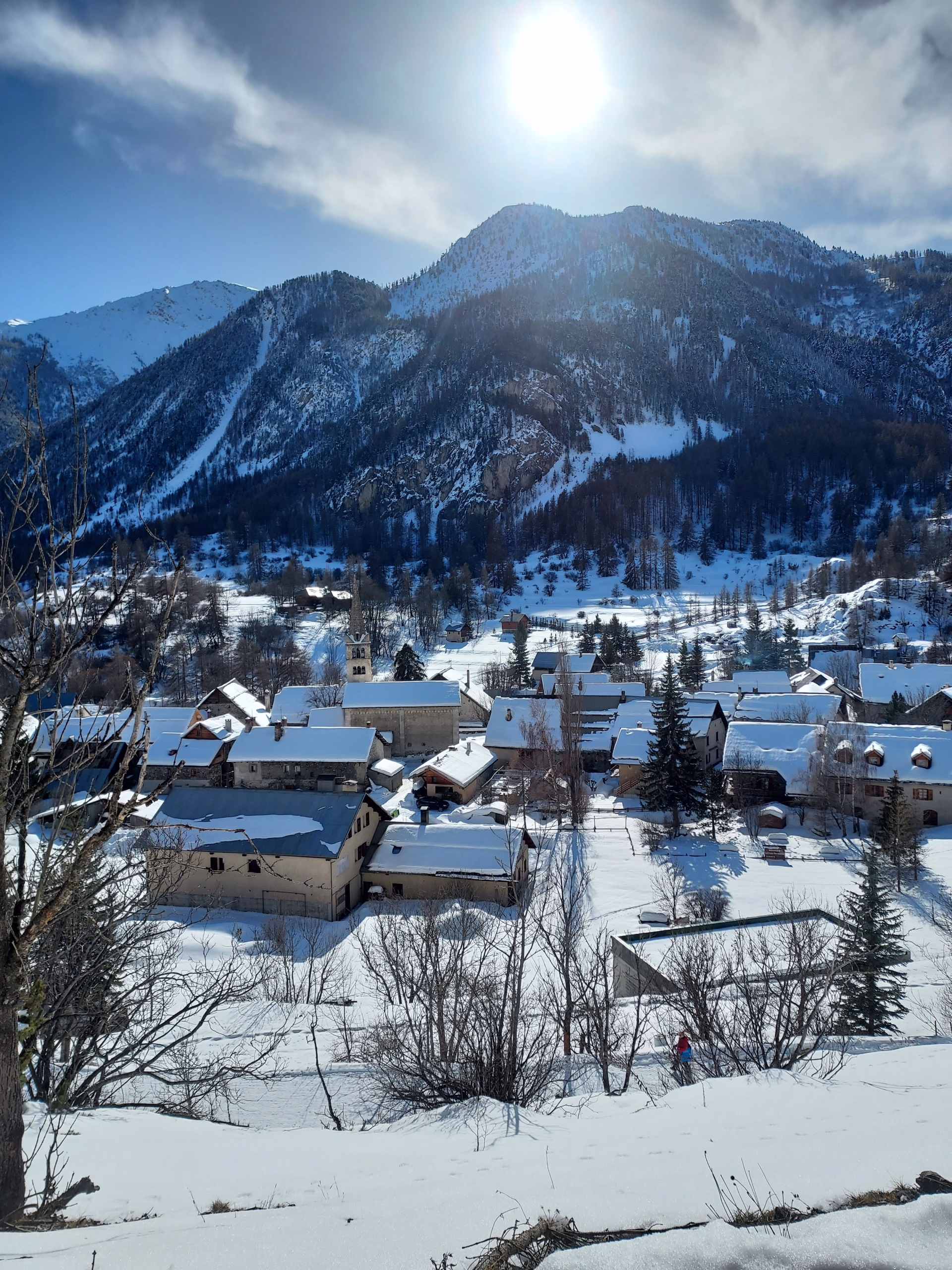 Ski de fond dans les Hautes-Alpes à Névache