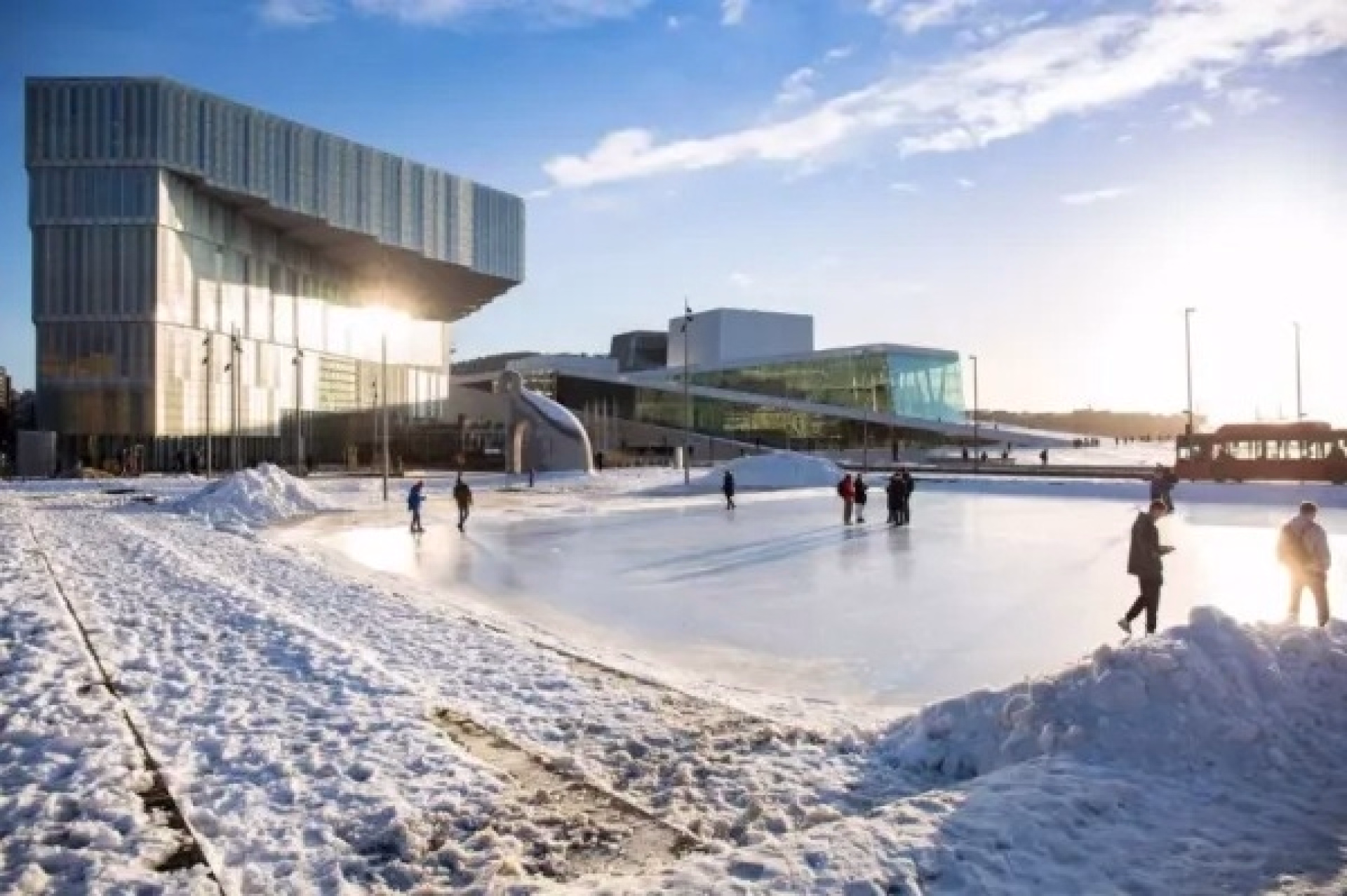 Le sud de la Norvège en hiver