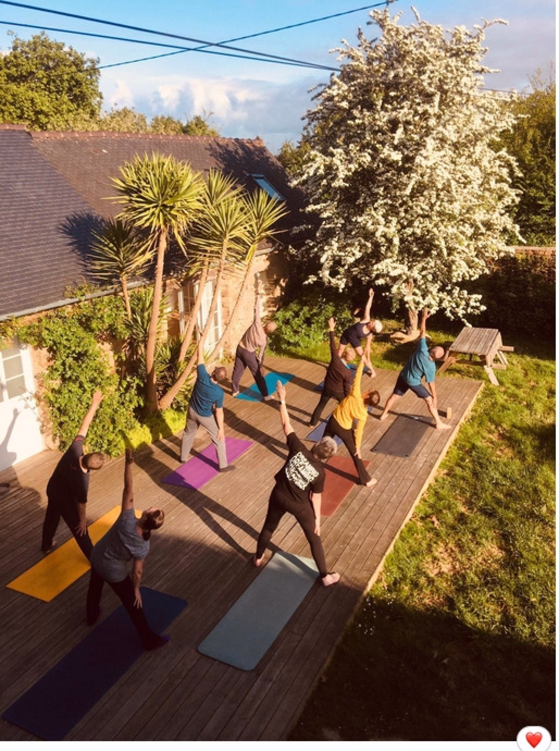 Stage privé de yoga et déconnexion en Côtes d'Armor