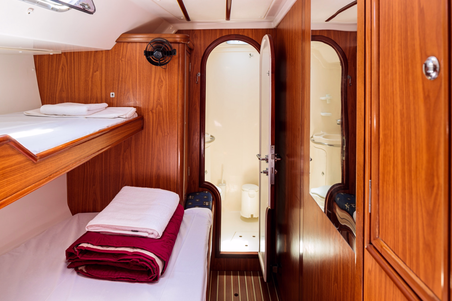 🚢 Bateau de croisière à voile - Jours 1 à 5