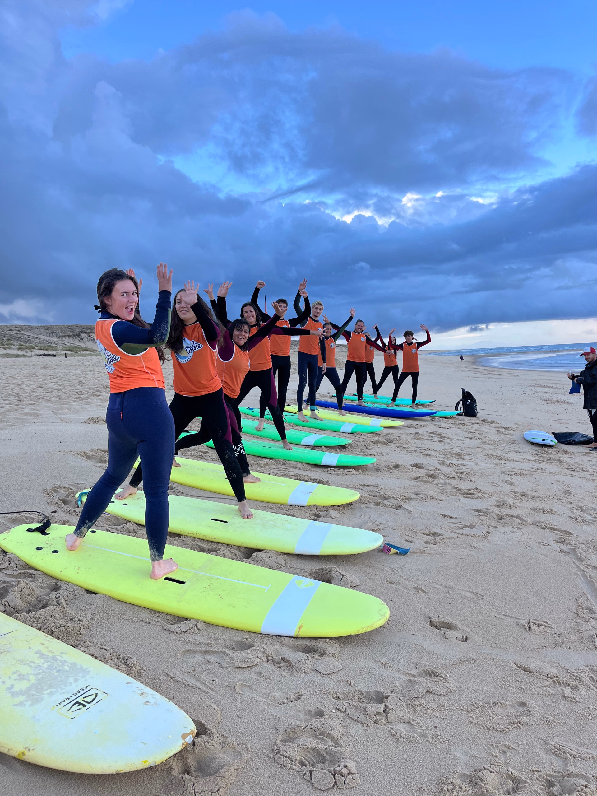 Stage de surf et villa bien-être dans les Landes