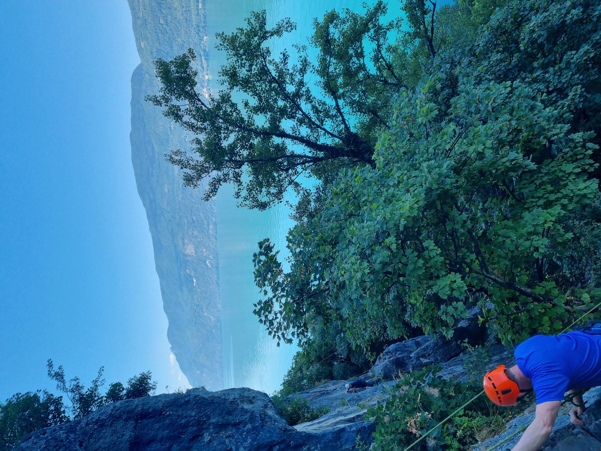 Séjour escalade et itinérance à vélo le long de la via Rhôna