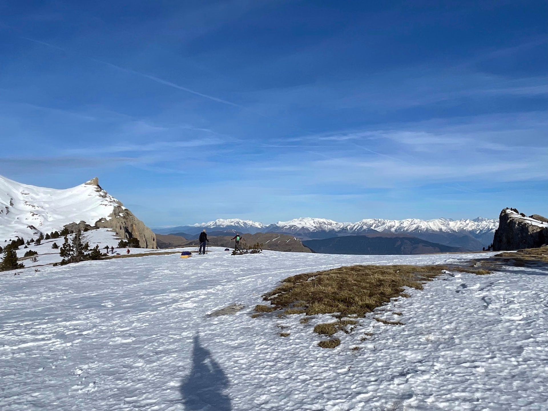 Raquettes, pulka et bivouac dans le Vercors