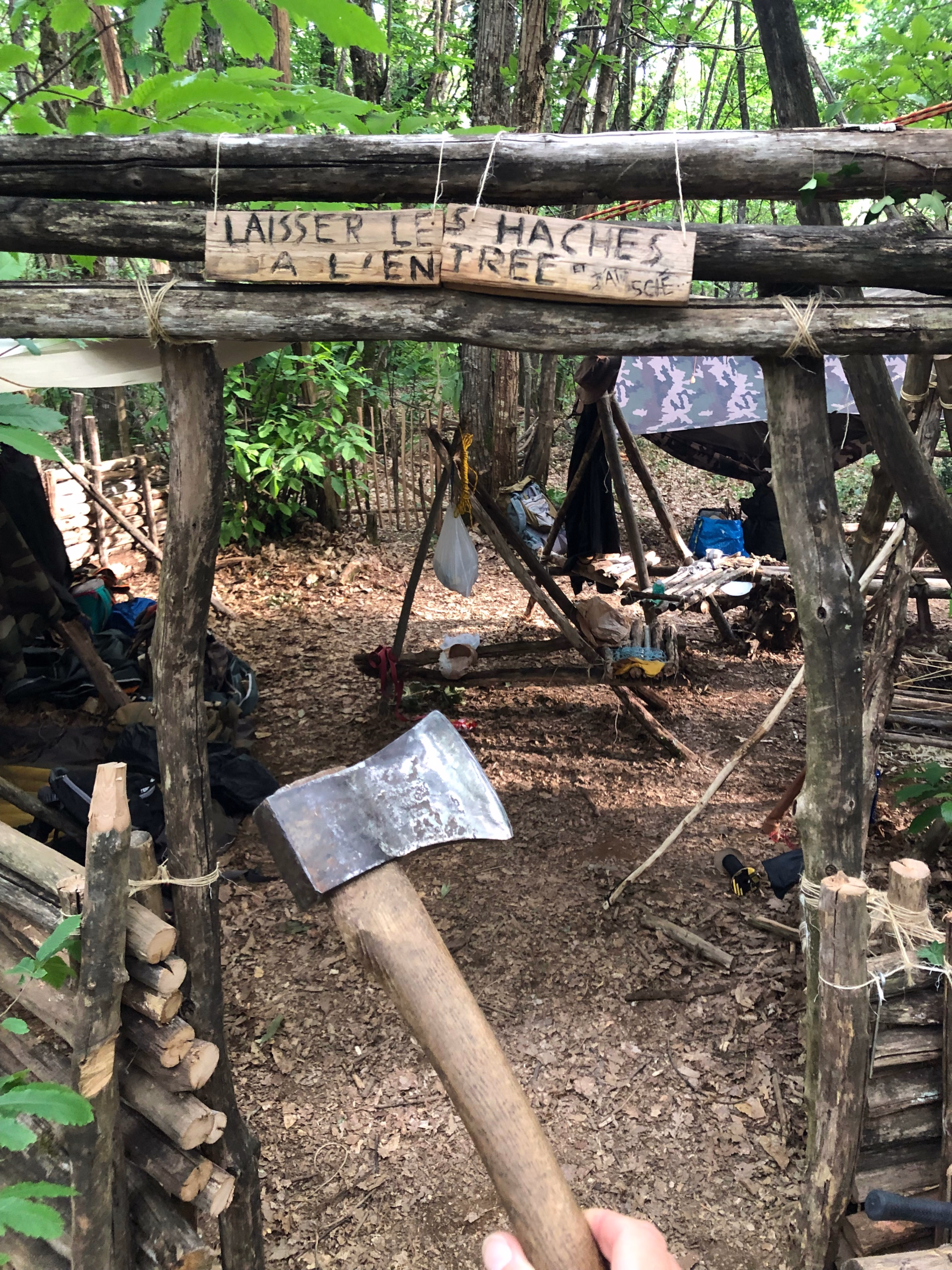 ⛺️ Bivouac/tente - Jours 1 à 4