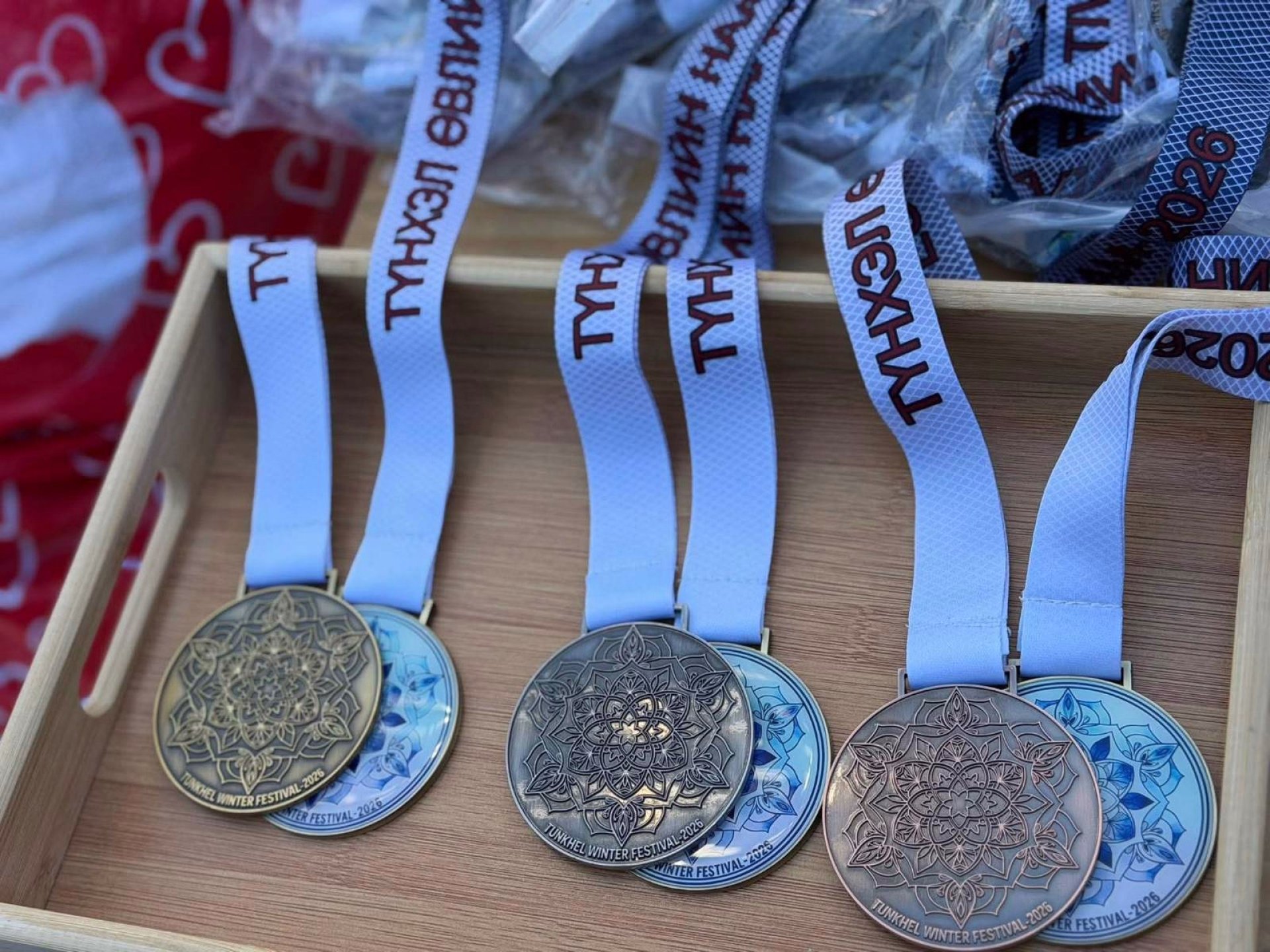 Aventure nordique festival de sport d'hiver en Mongolie