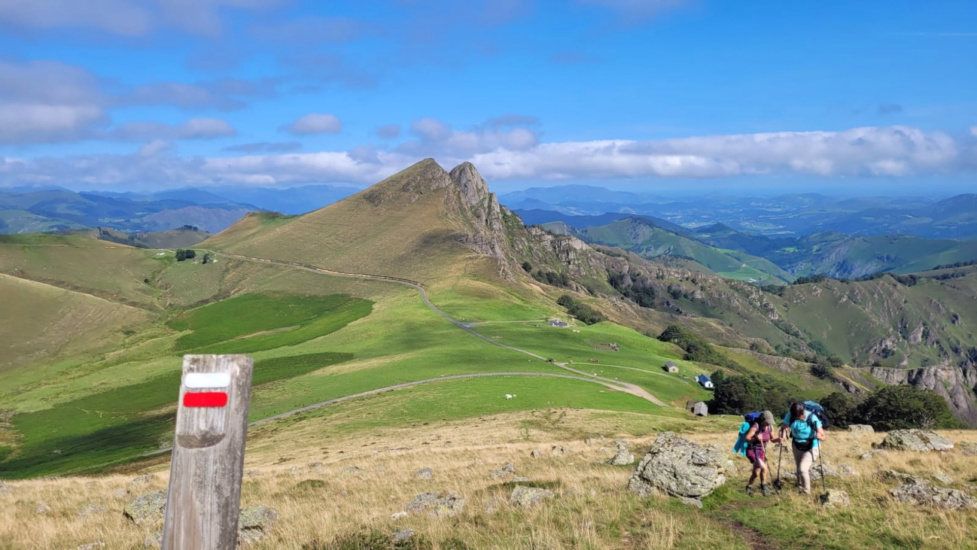 GR10 étape 2 : Saint Jean Pied de Port à Etsaut en liberté