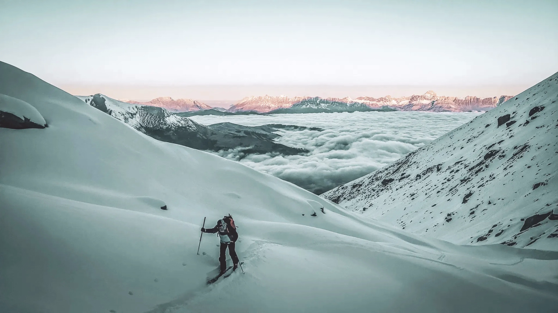 Découverte du ski de randonnée au cœur du massif du Mont Blanc