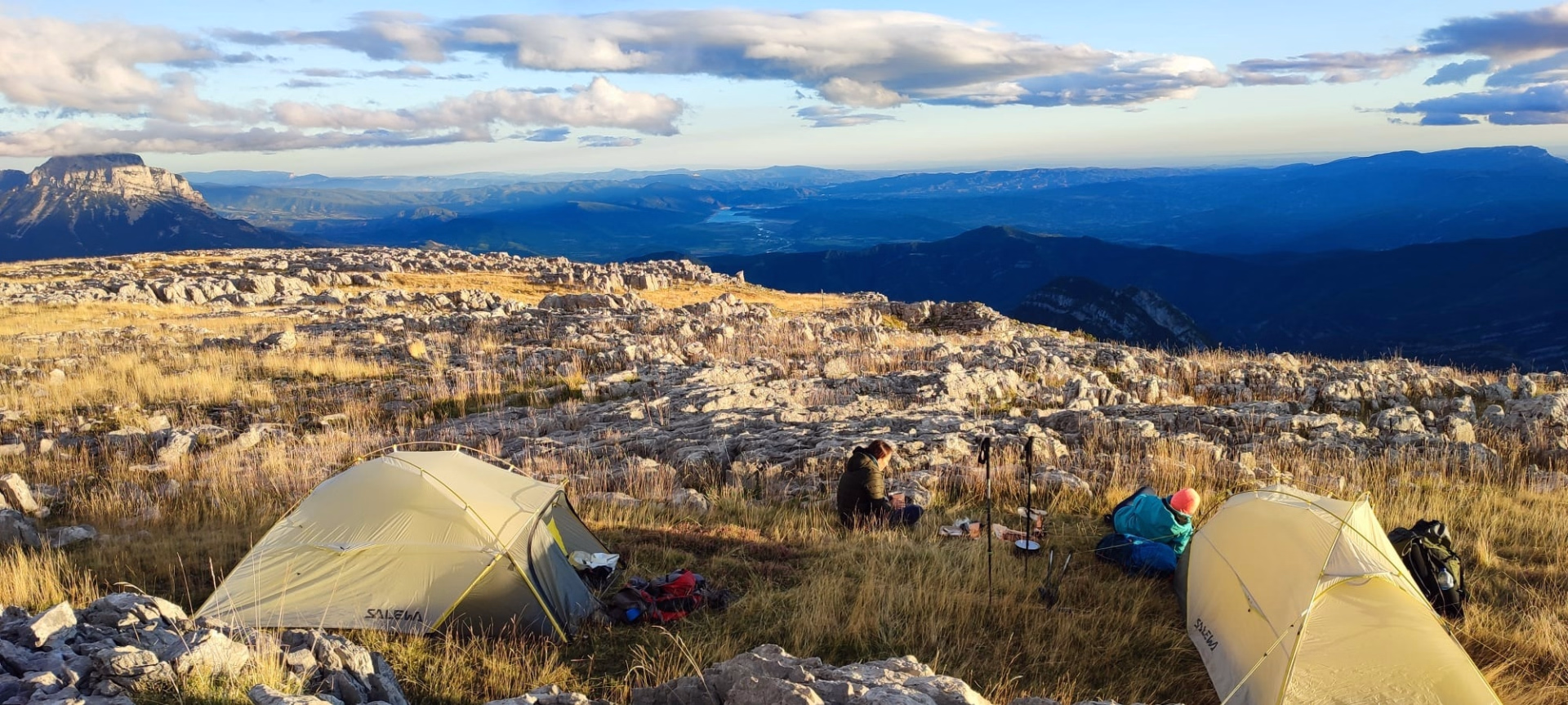 ⛺️ Bivouac/tente - Jours 1 à 3
