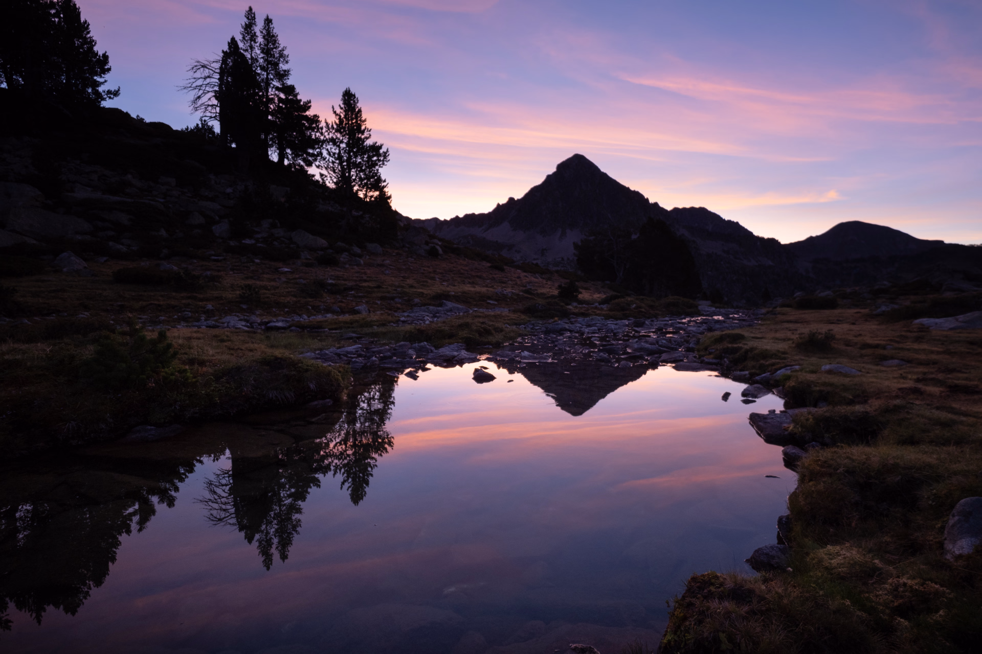 Le Néouvielle sauvage en bivouac