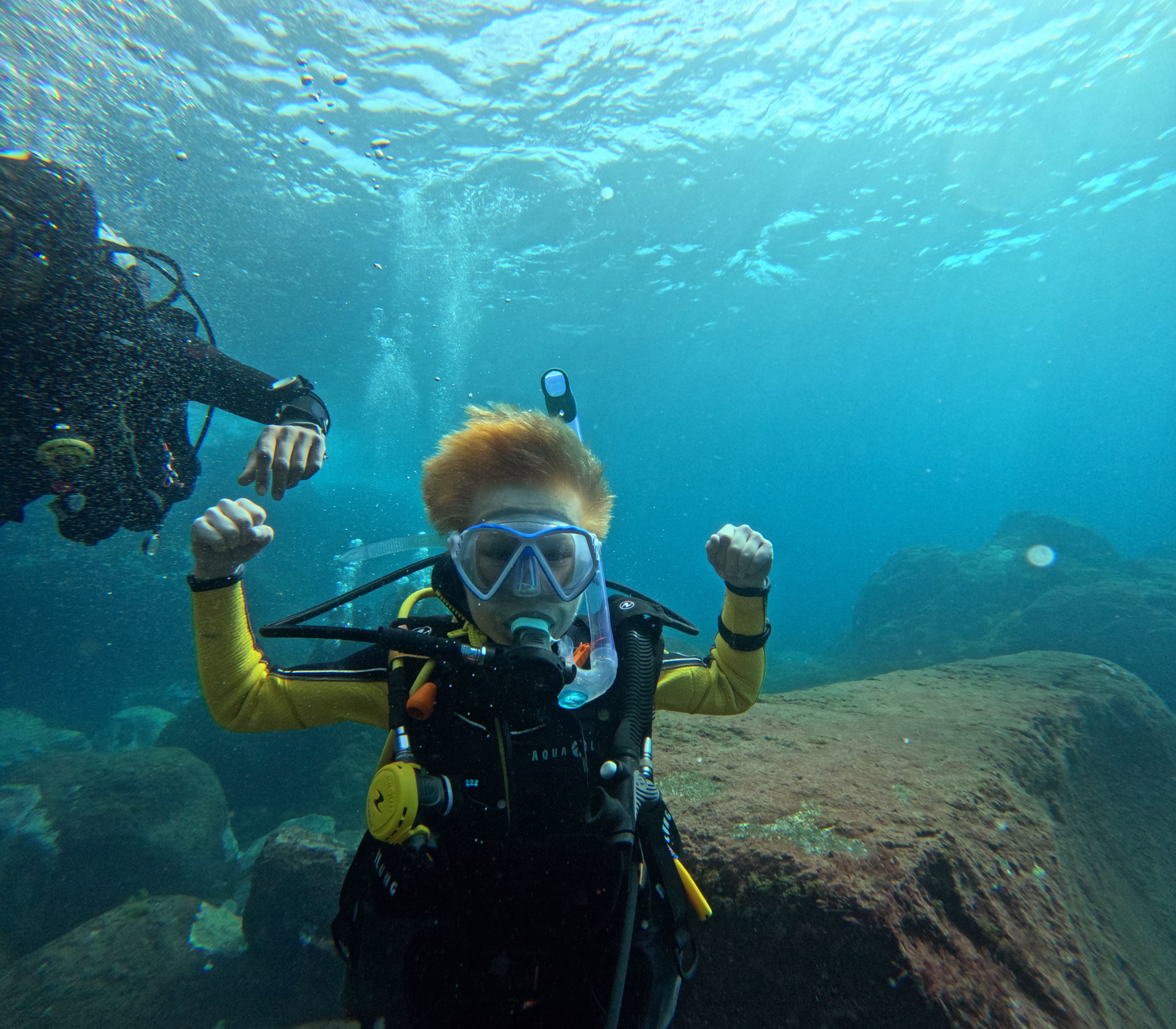 Formation courte PADI Open Water Diver à Tenerife