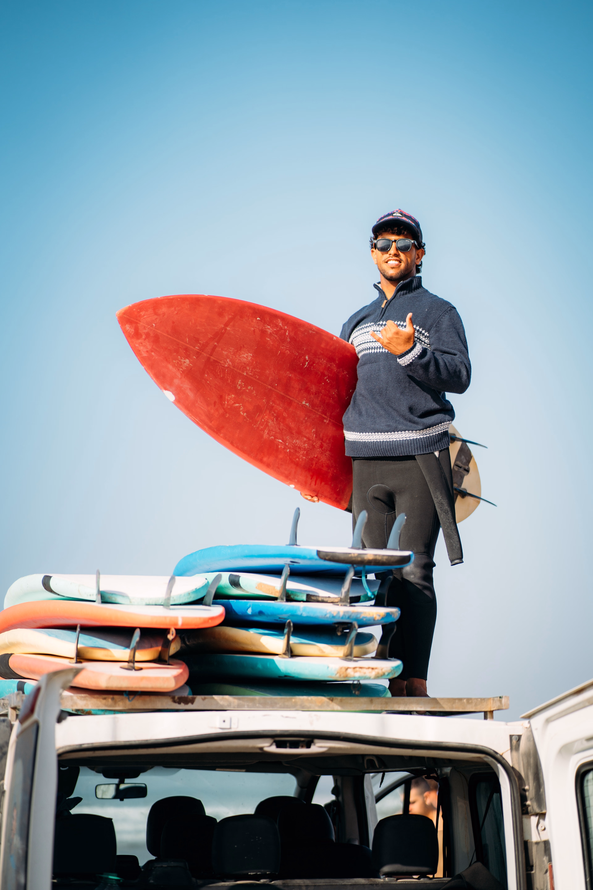 8 jours de surf à Tamraght en pension complète