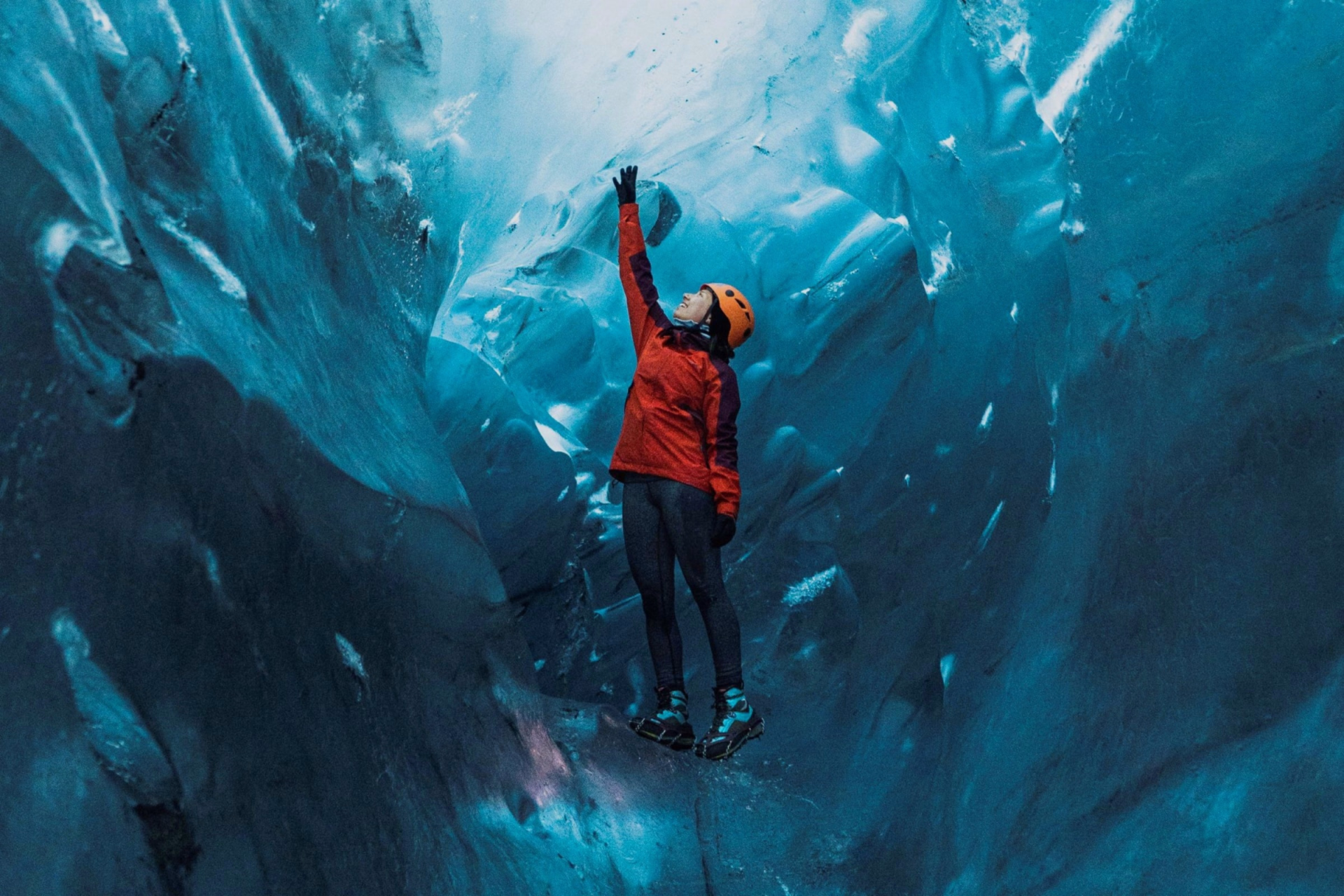 Randonnée sur glacier et aurores boréales : la côte sud islandaise