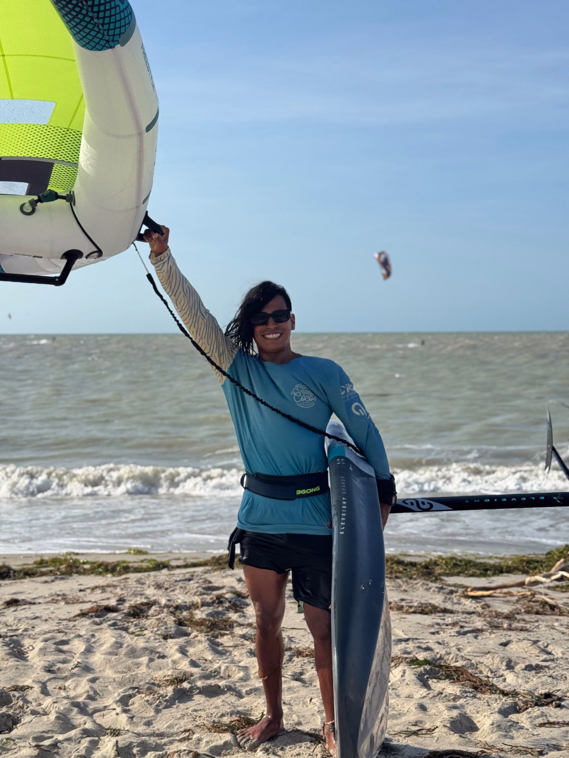Kitesurf entre dunes et Caraïbes à la Guajira en Colombie
