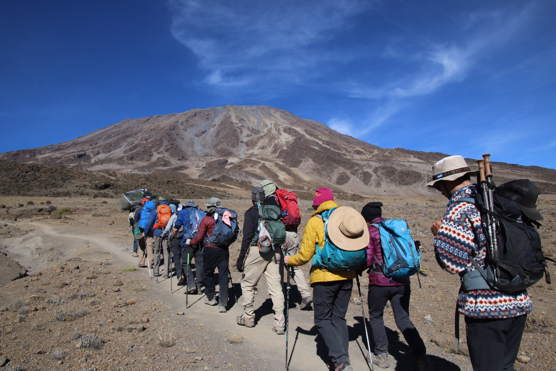Ascension du Kilimandjaro par la voie Machame