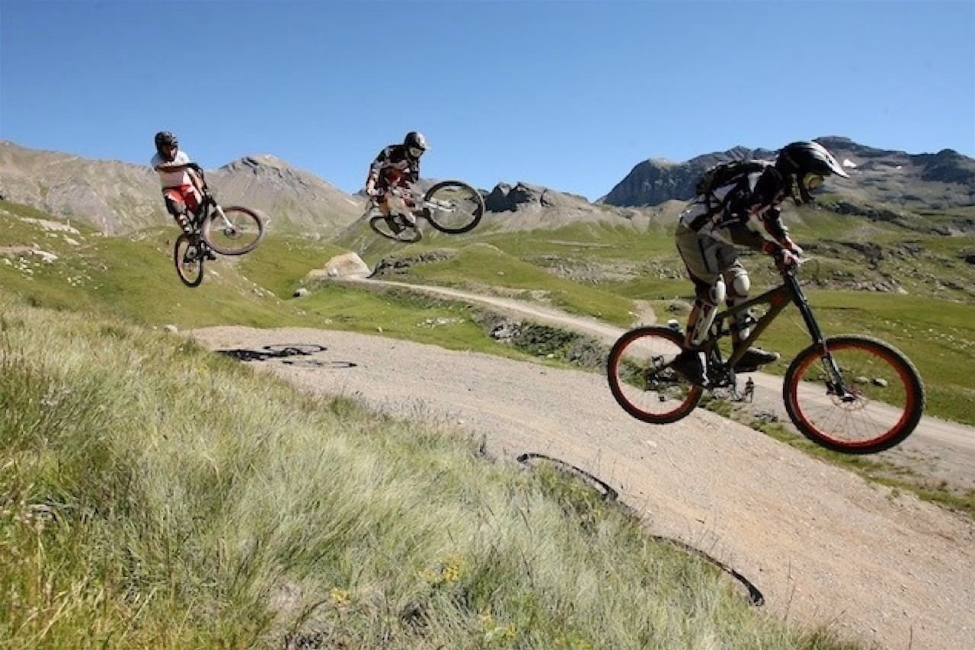 Long week-end VTT de descente à Orcières dans les Alpes