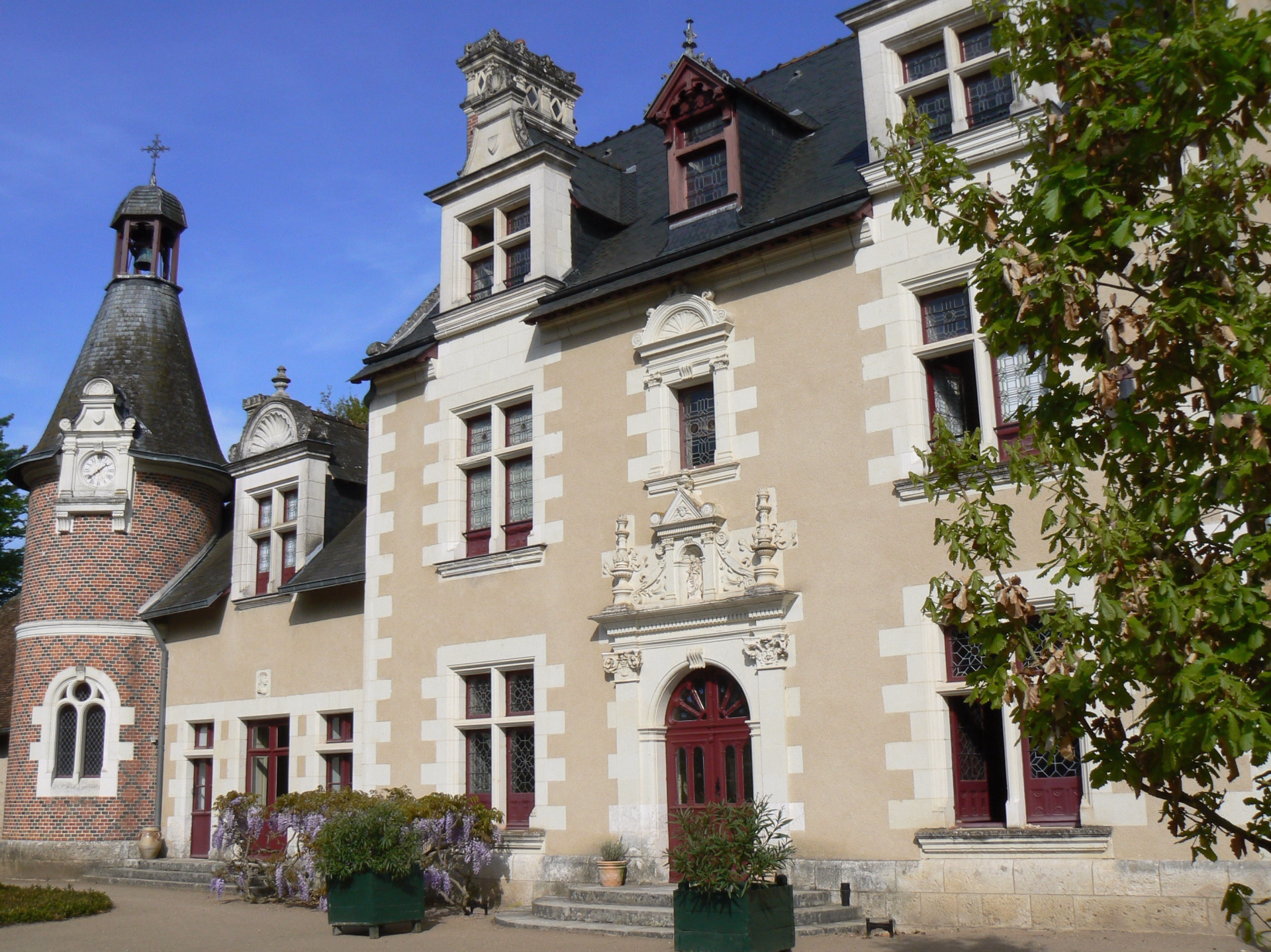 Le Val de Loire avec un âne