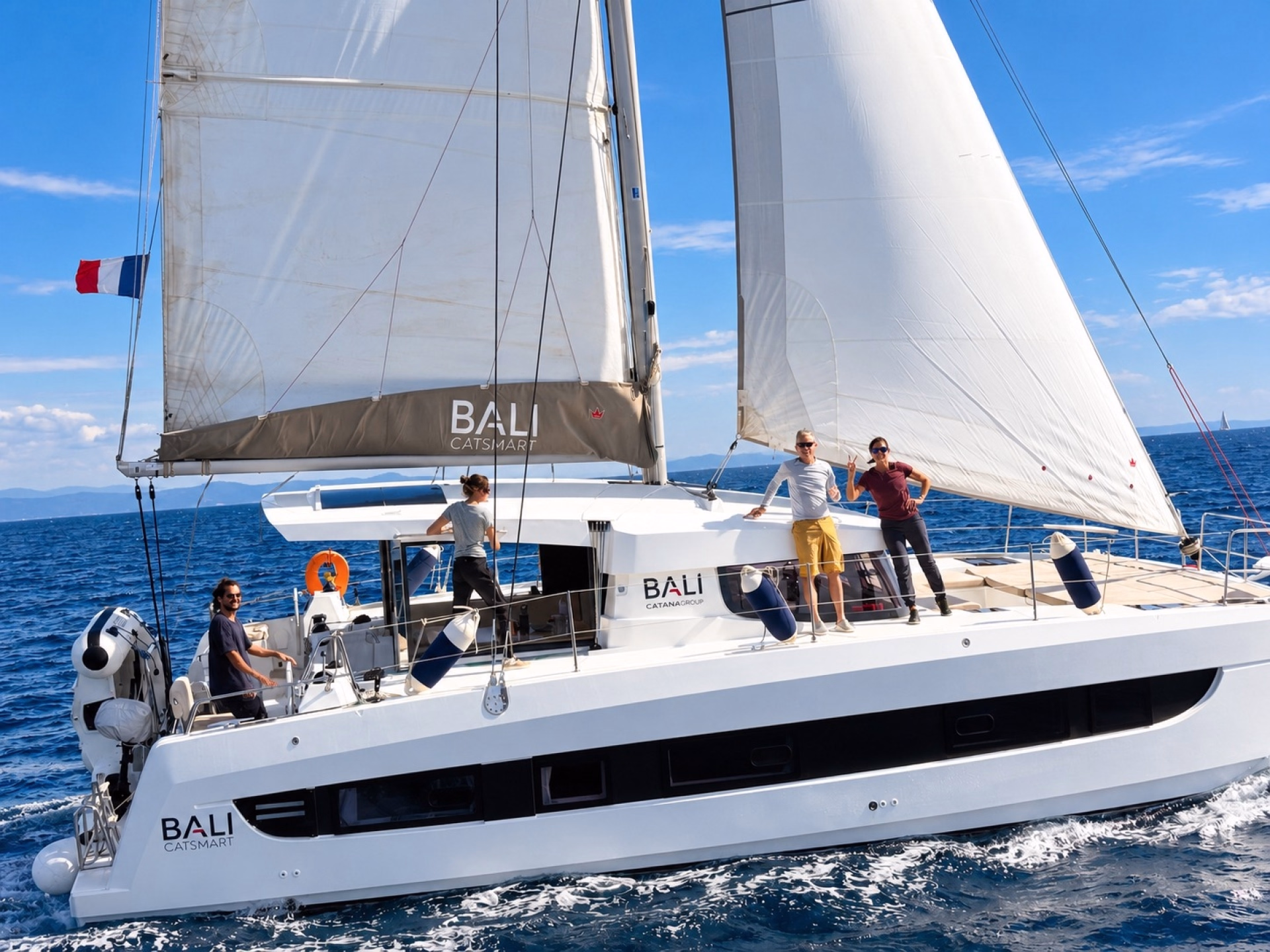 Stage apprentissage en Catamaran à Hyères – École certifiée FFV