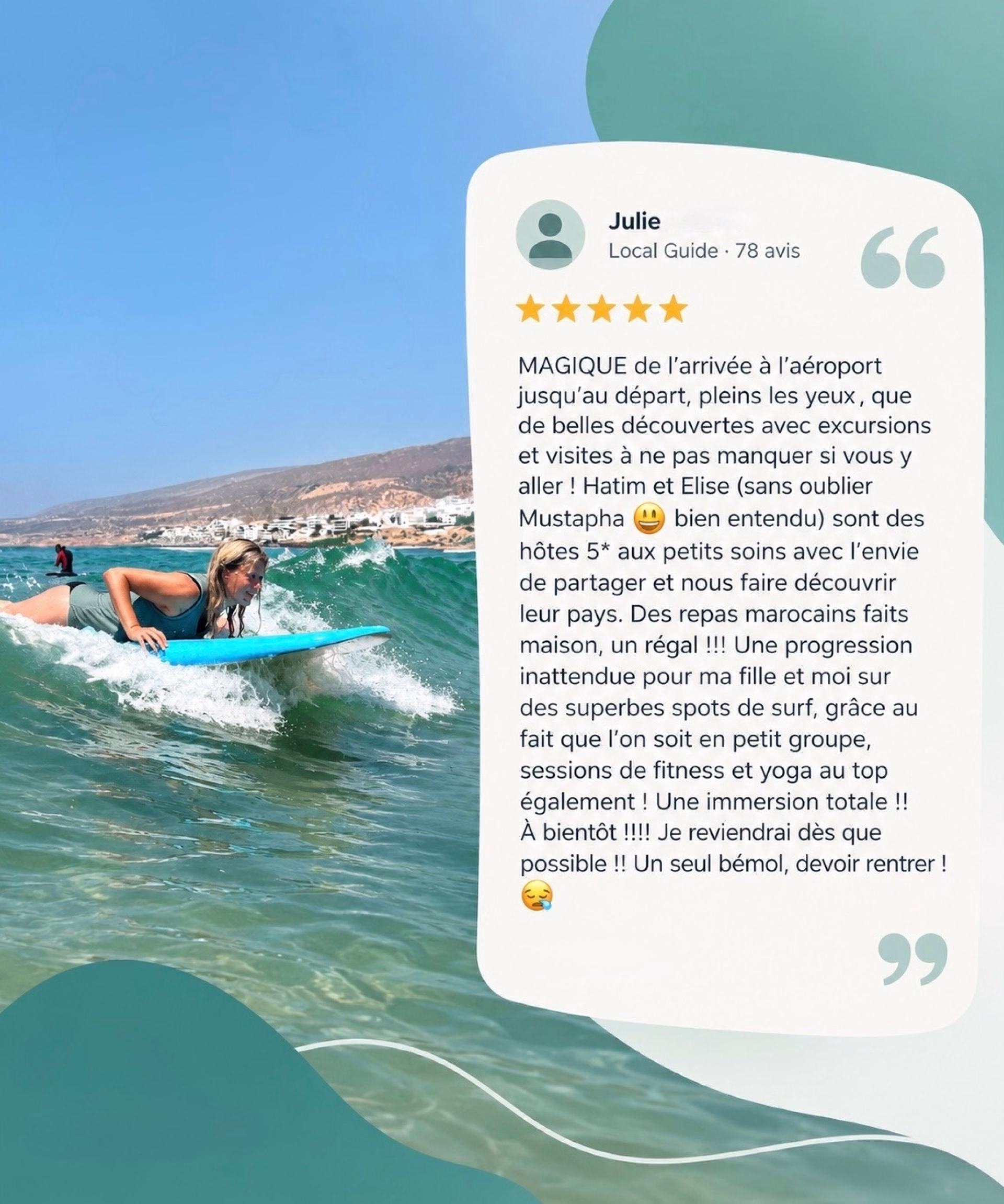 Surf & Surfskate à Taghazout - 8 jours