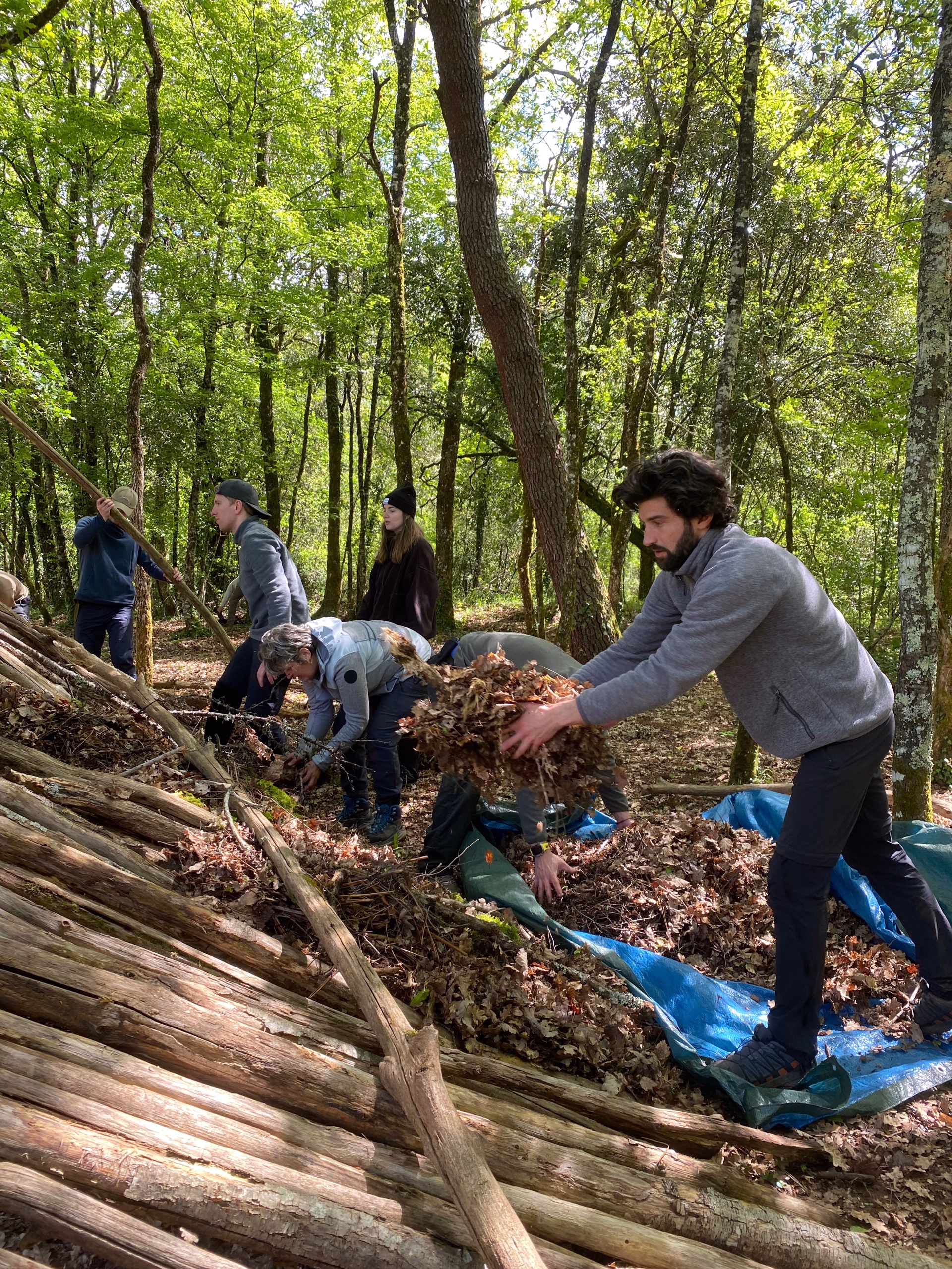Micro-aventure en pleine nature sauvage dans les Landes