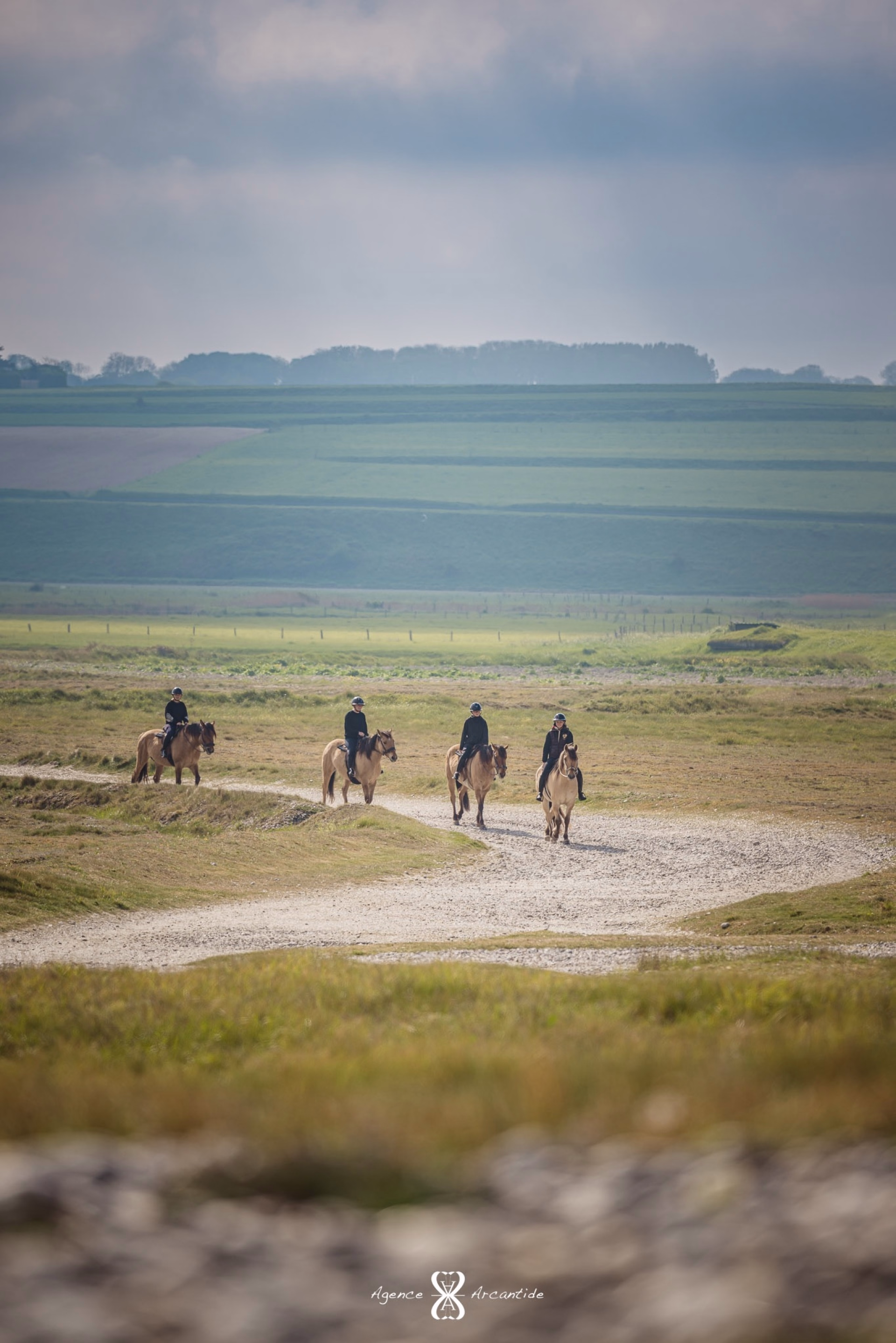 Randonnée à cheval en Baie de Somme