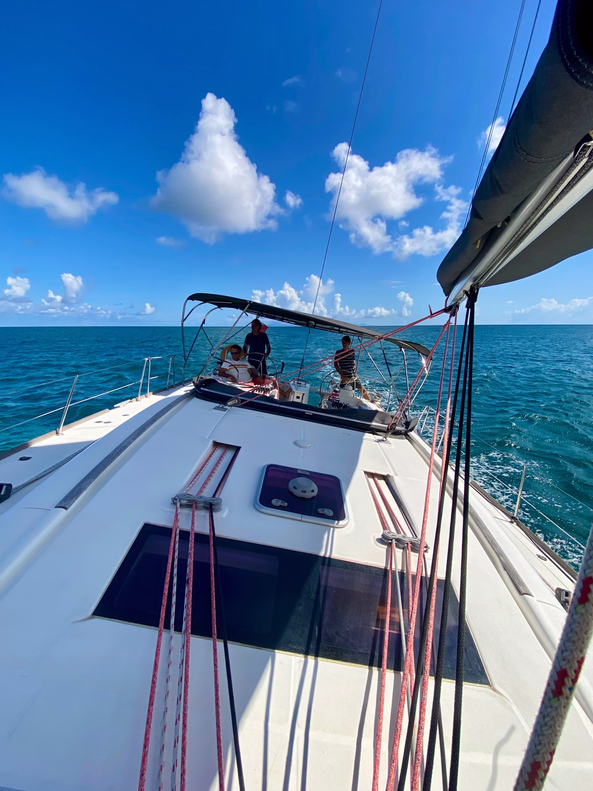Stage de voile habitable tour de Guadeloupe, 4 stagiaires max