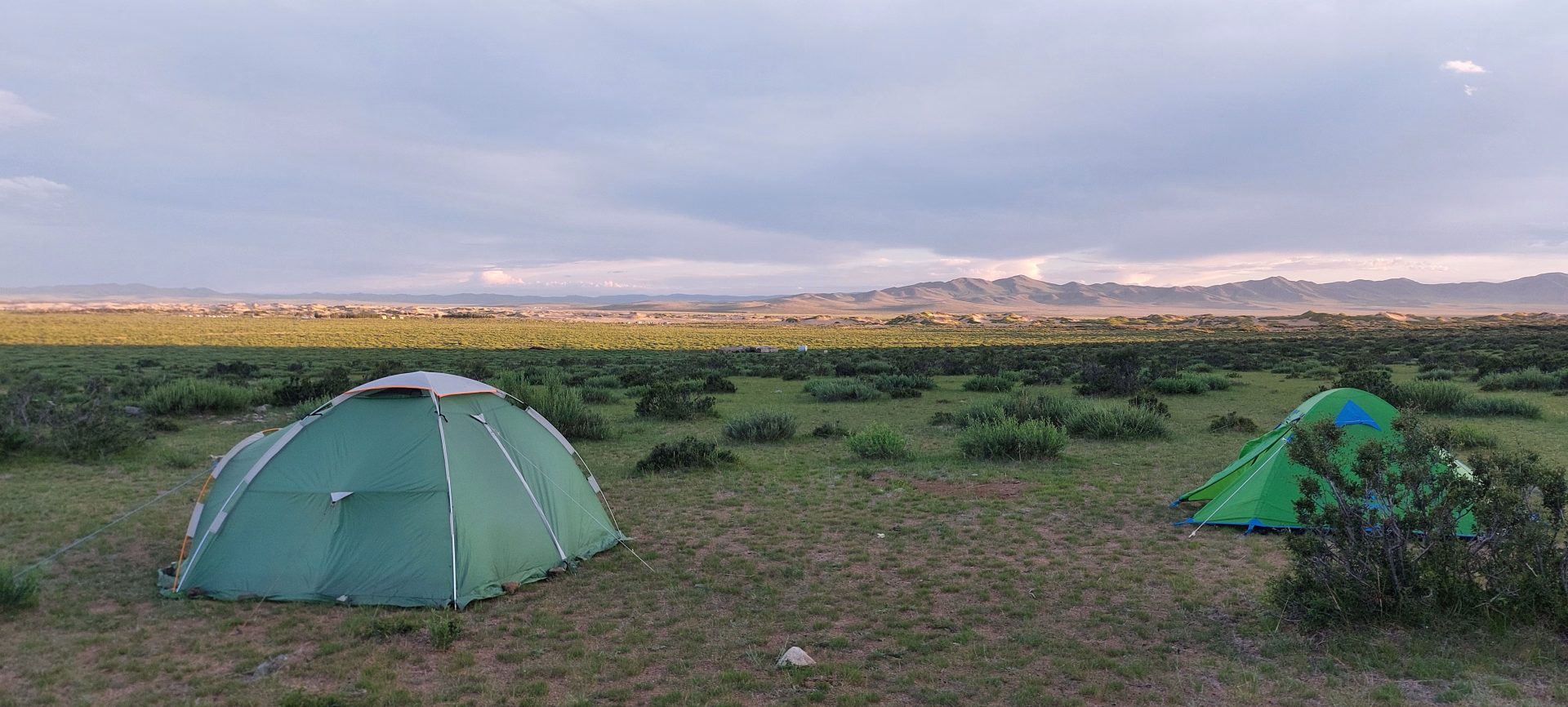 ⛺️ Bivouac / Tente - Jours 1 à 7