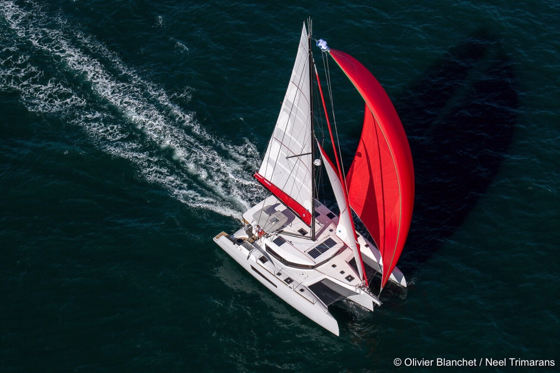 Stage de voile aux Caraïbes à bord d'un trimaran