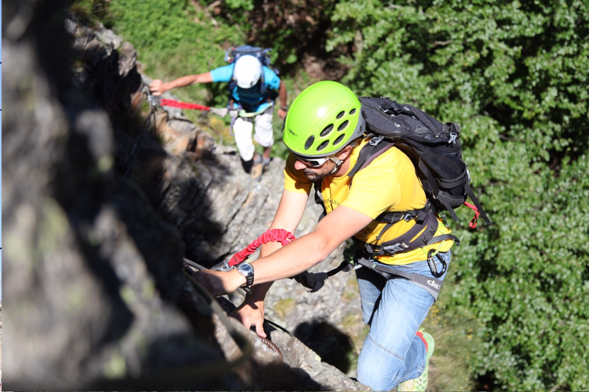 Week-end Via Ferrata en famille dans le Massif du Pilat