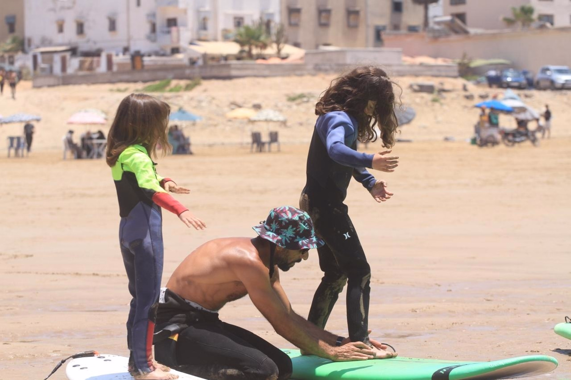 Stage de surf en famille à Taghazout