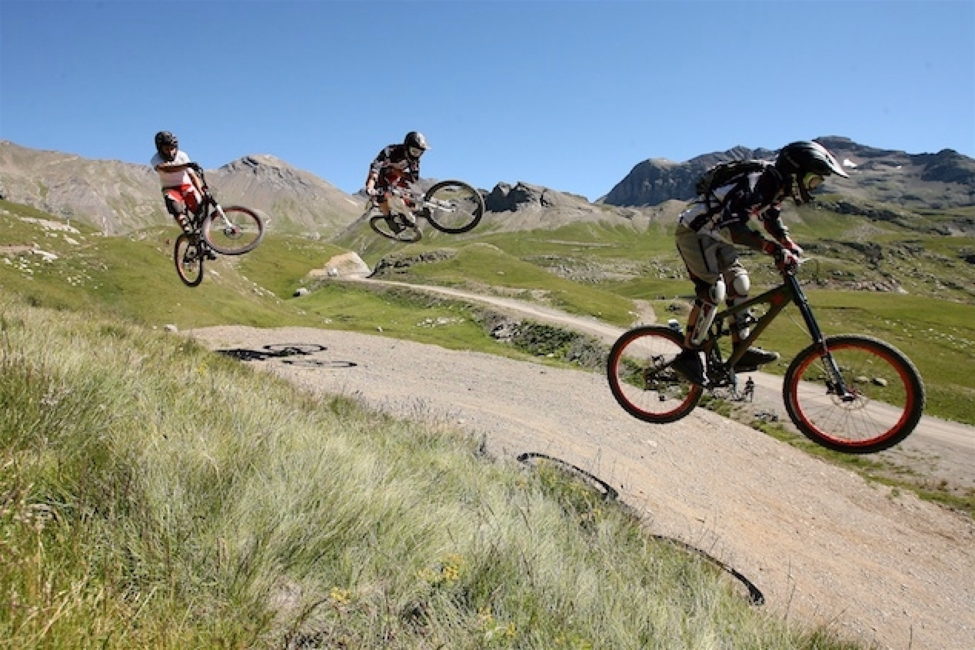 Long week-end VTT de descente à Orcières dans les Alpes