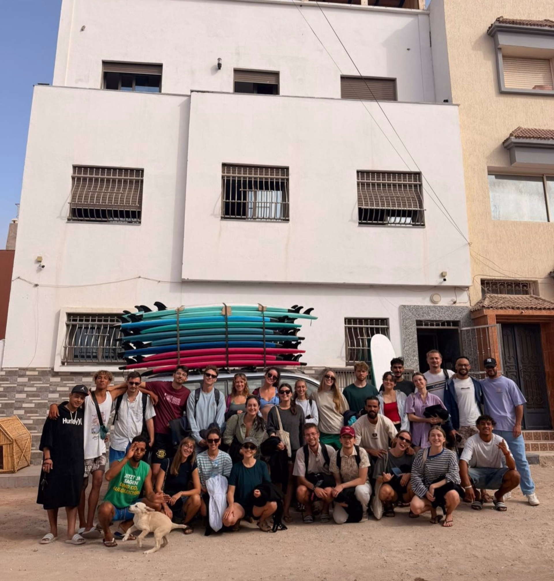 6 jours Surf & Yoga tout inclus à Tamraght, Taghazout Bay Maroc