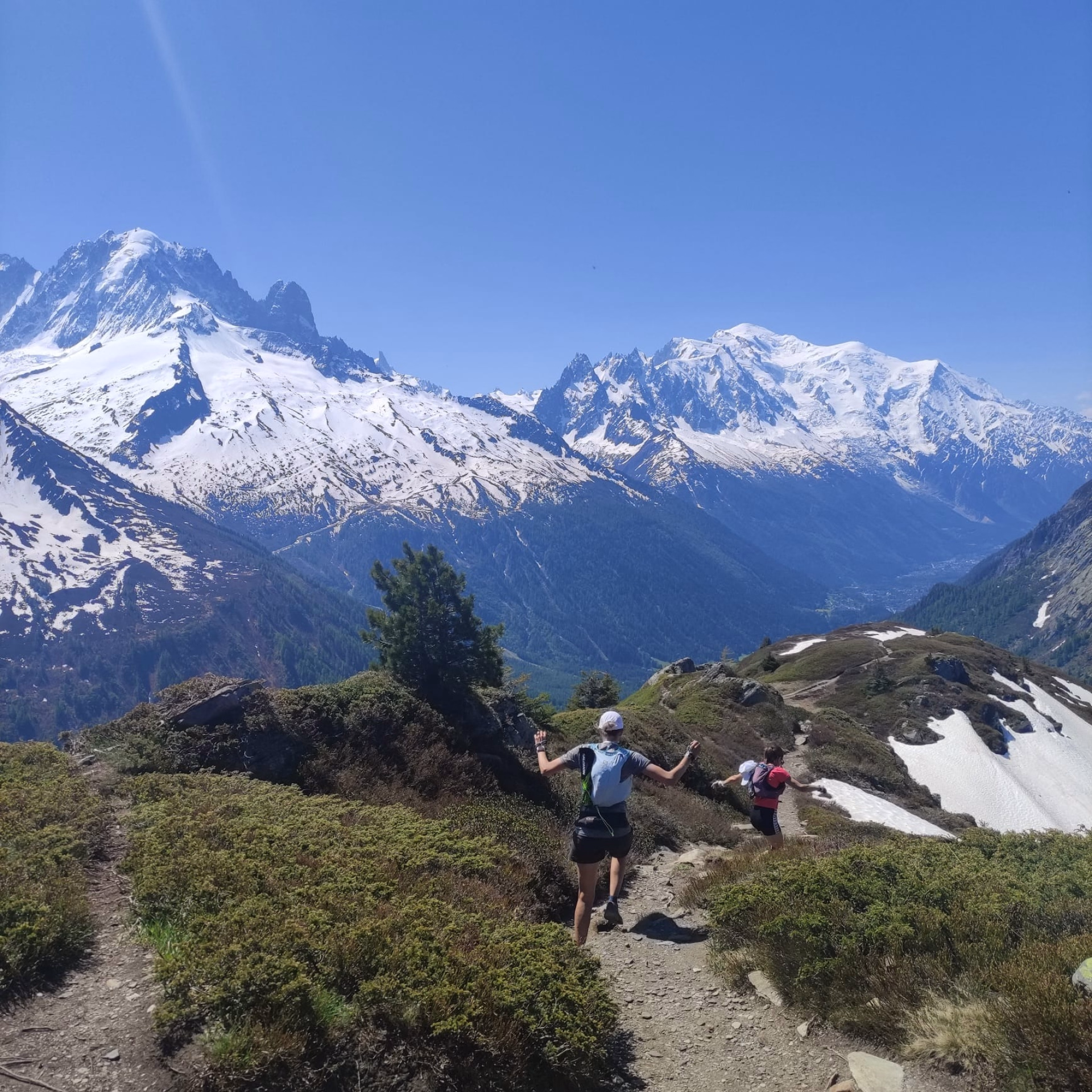 Stage trail 100% féminin à Chamonix