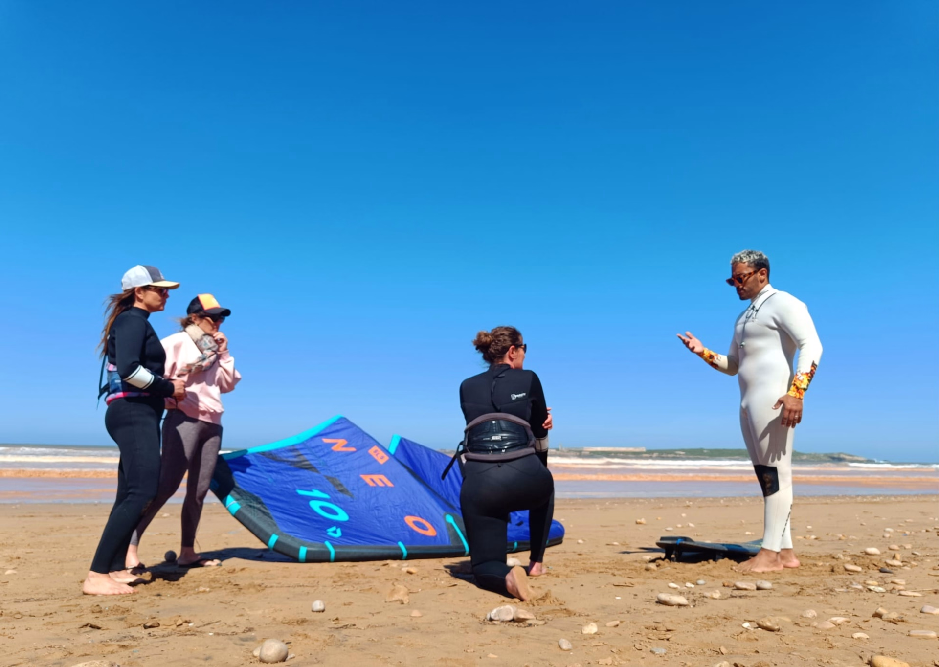 Kitesurf camp tout compris à Essaouira dans une Villa avec piscine