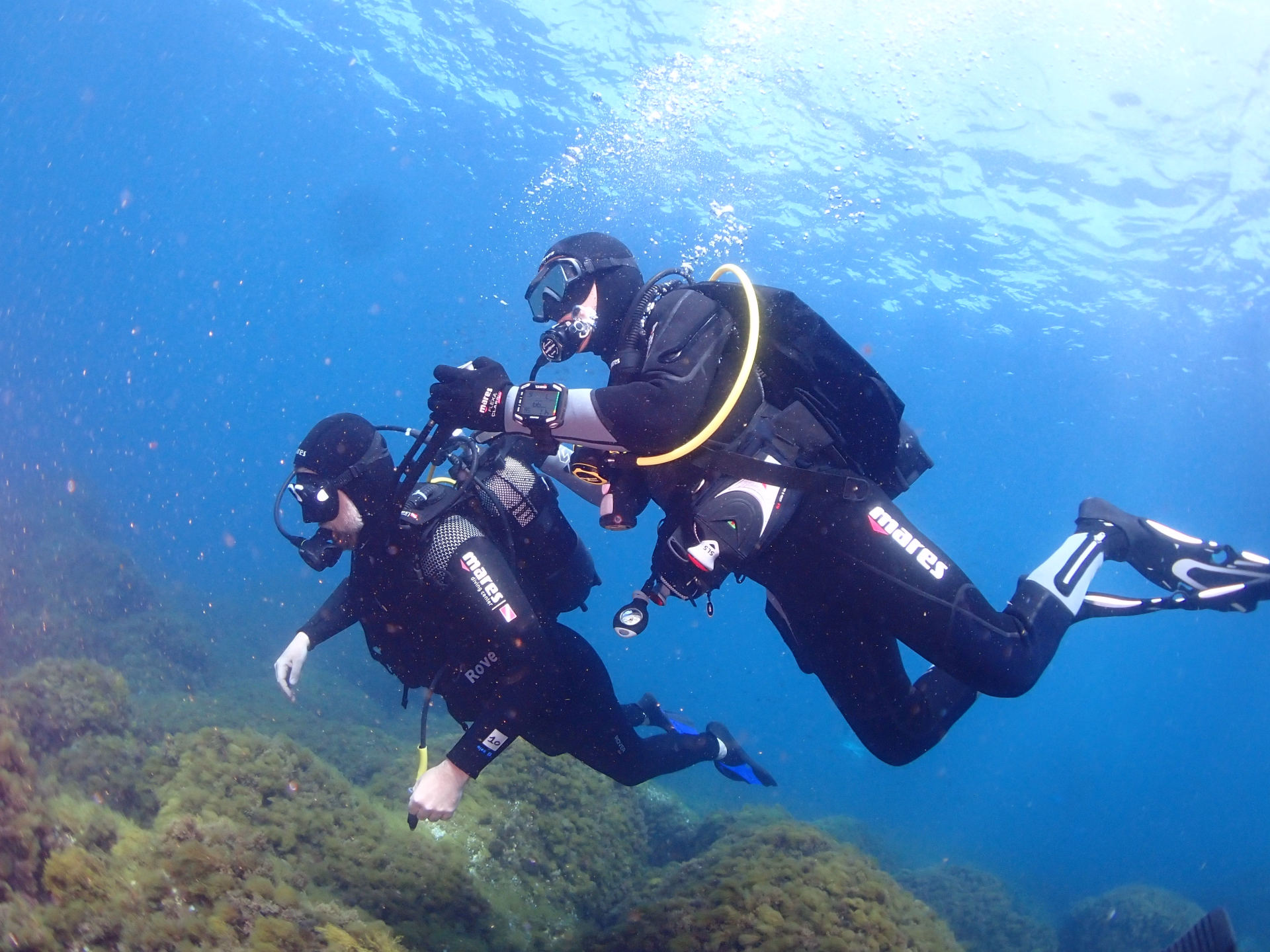 Baptême de plongée à Calvi