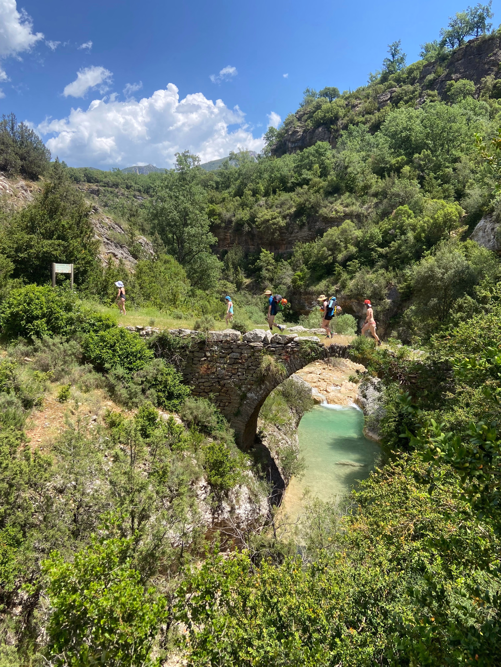 La Sierra de Guara au printemps - canyons, soleil et tapas