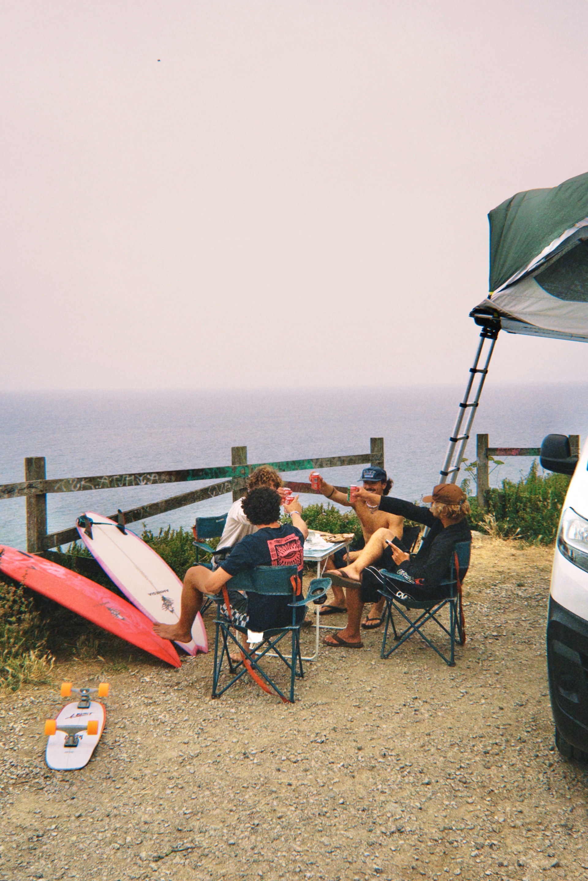 Surftrip en van aménagé dans le Sud Ouest
