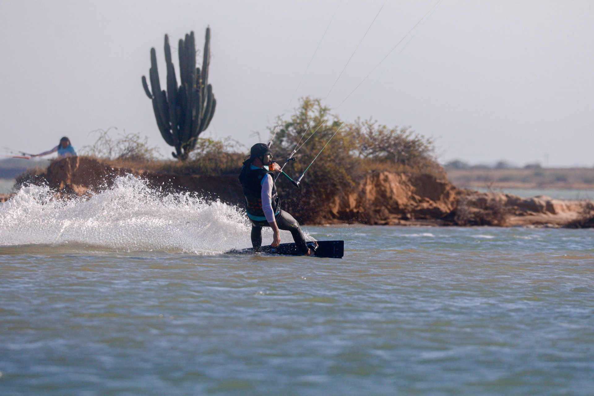 Kitesurf sauvage entre désert et Caraïbes en Colombie