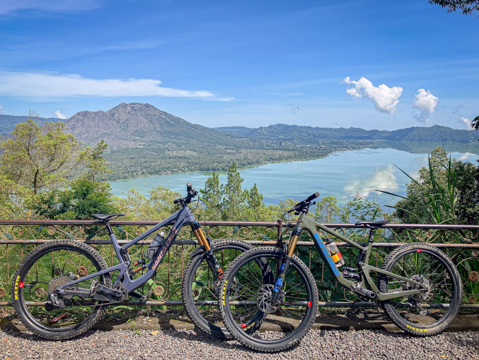 Tour de l'ouest de Bali à VTT : rizières, volcans et côte sauvage