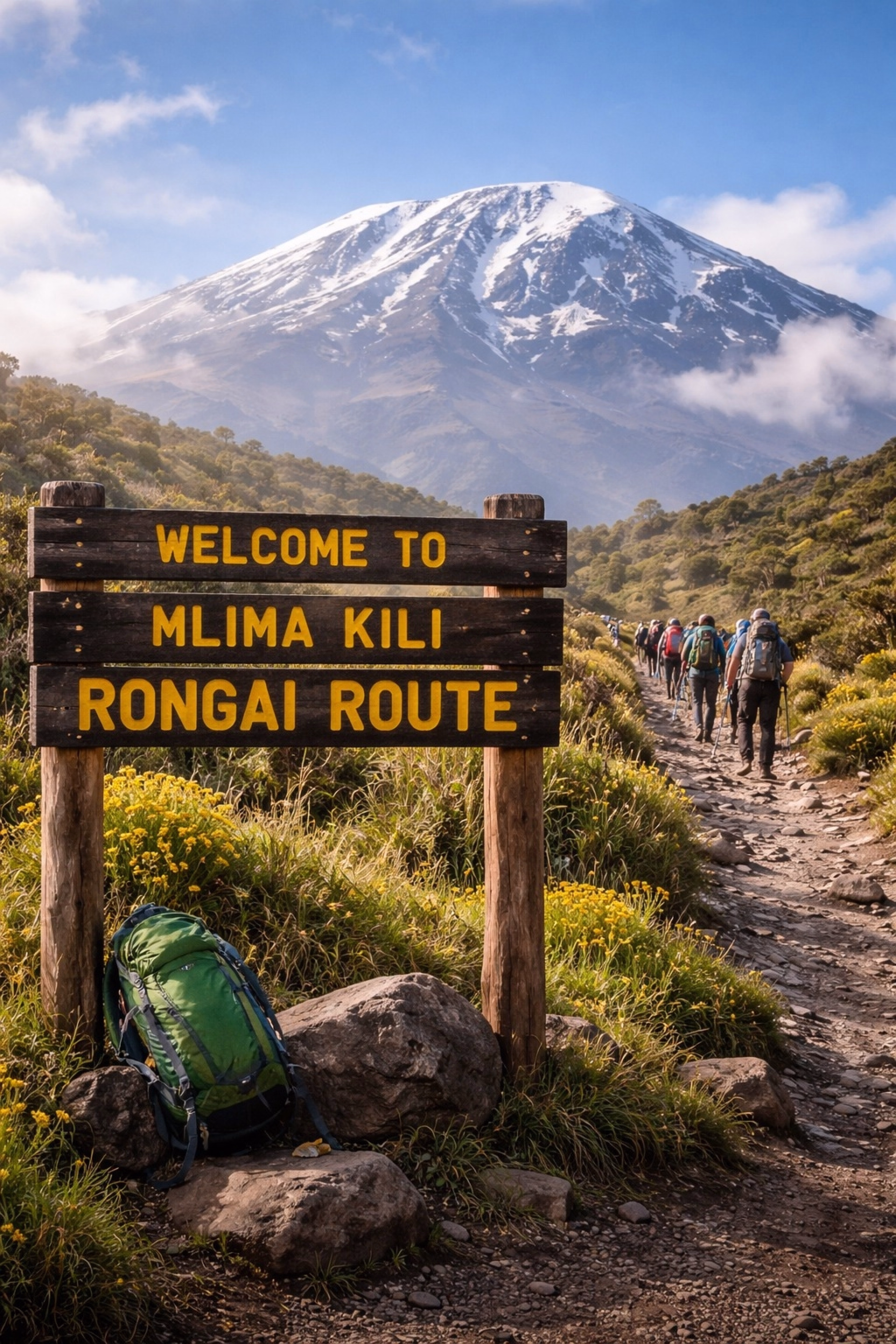 Kilimandjaro par la voie Rongai - 6 jours