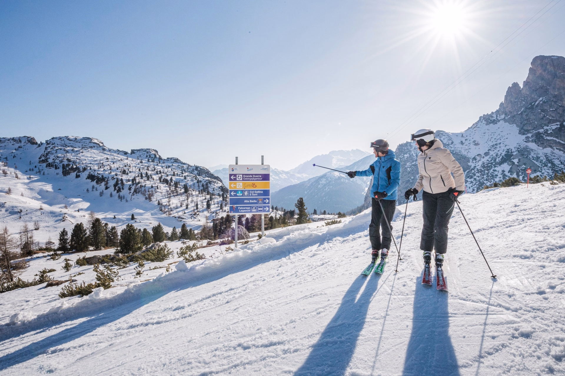 L'aventure Dolomites : 100 % skis aux pieds