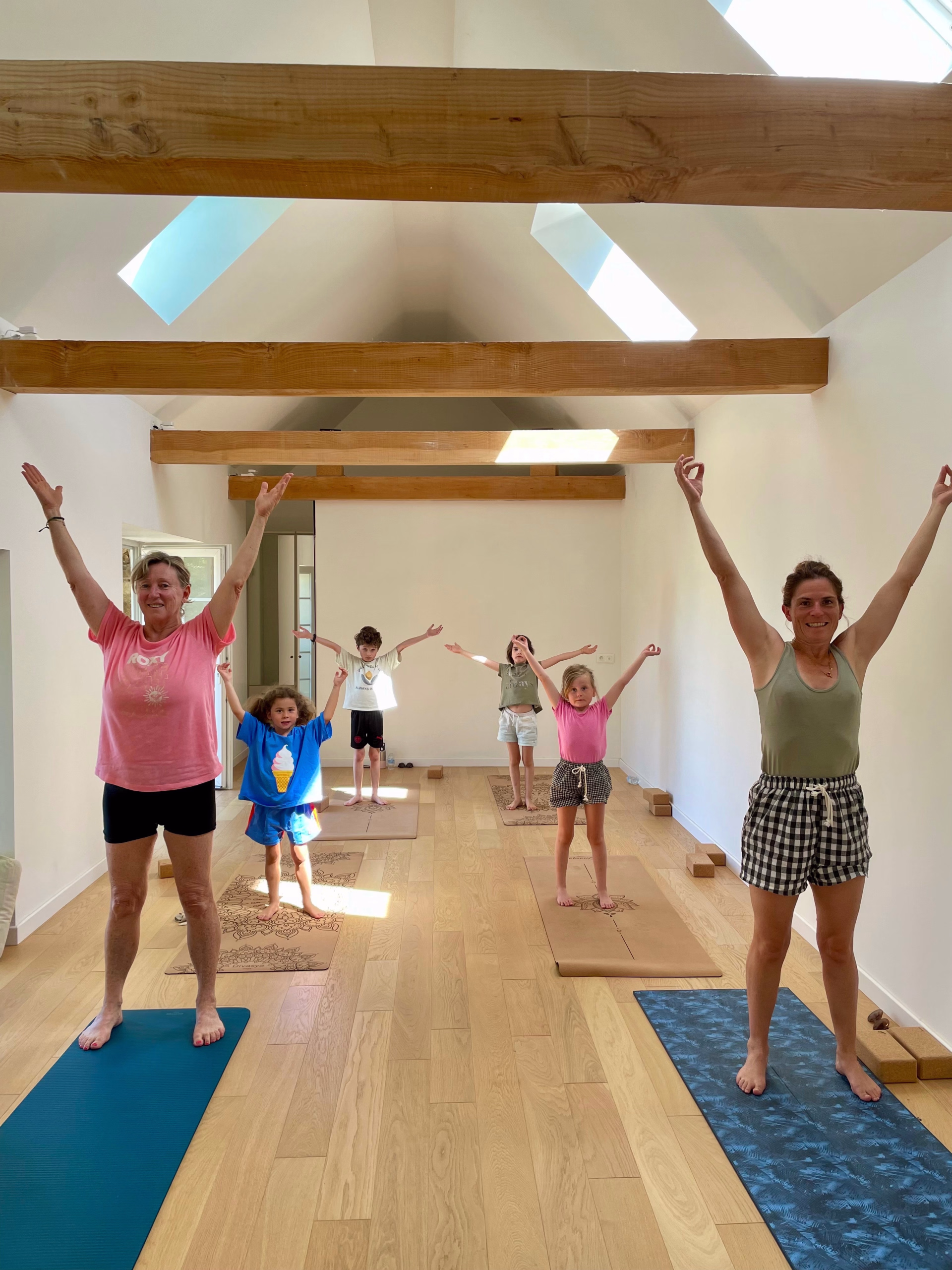 Stage privé de yoga et déconnexion en Côtes d'Armor