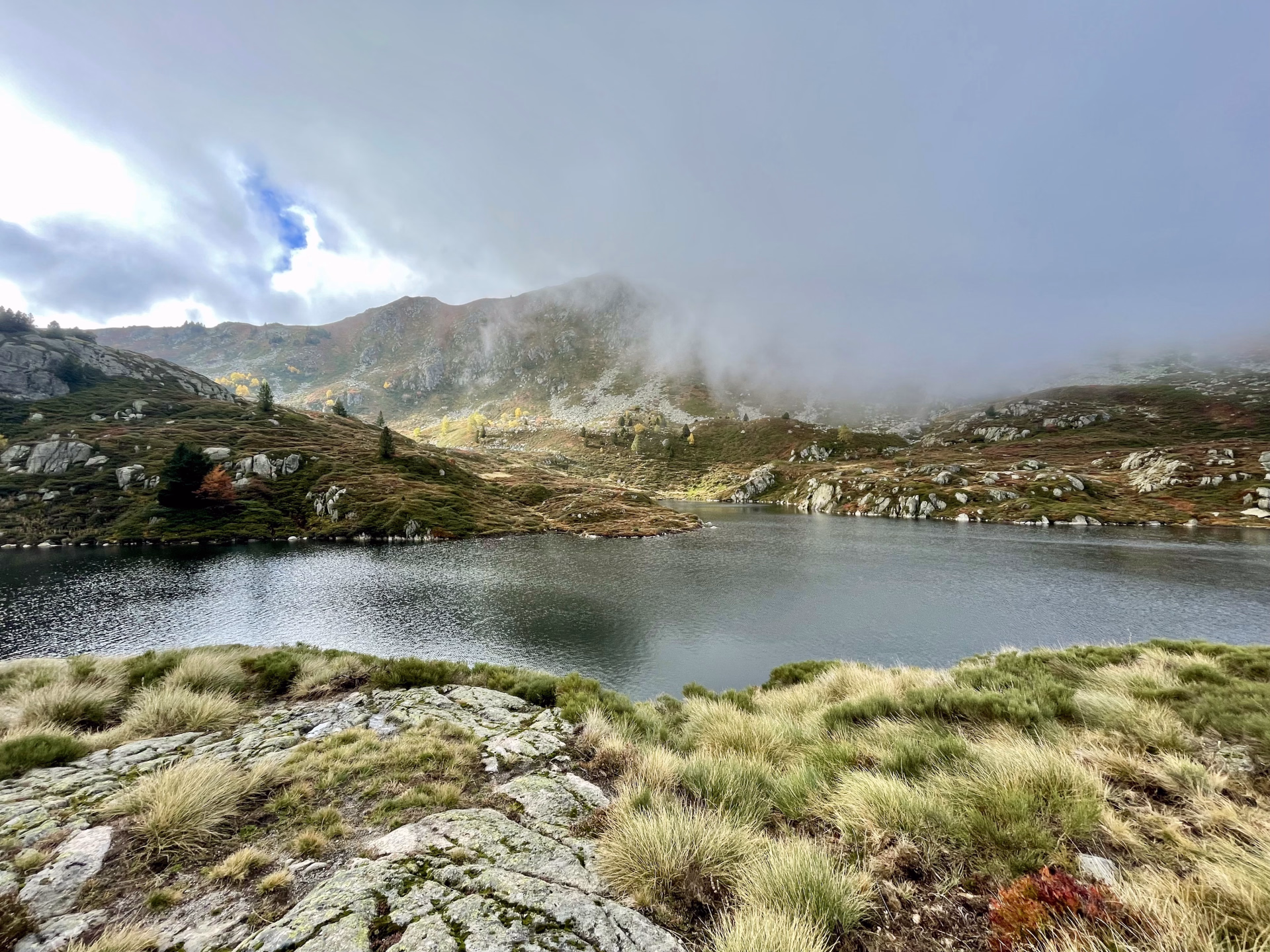 Photo de paysage dans les Pyrénées pendant une randonnée