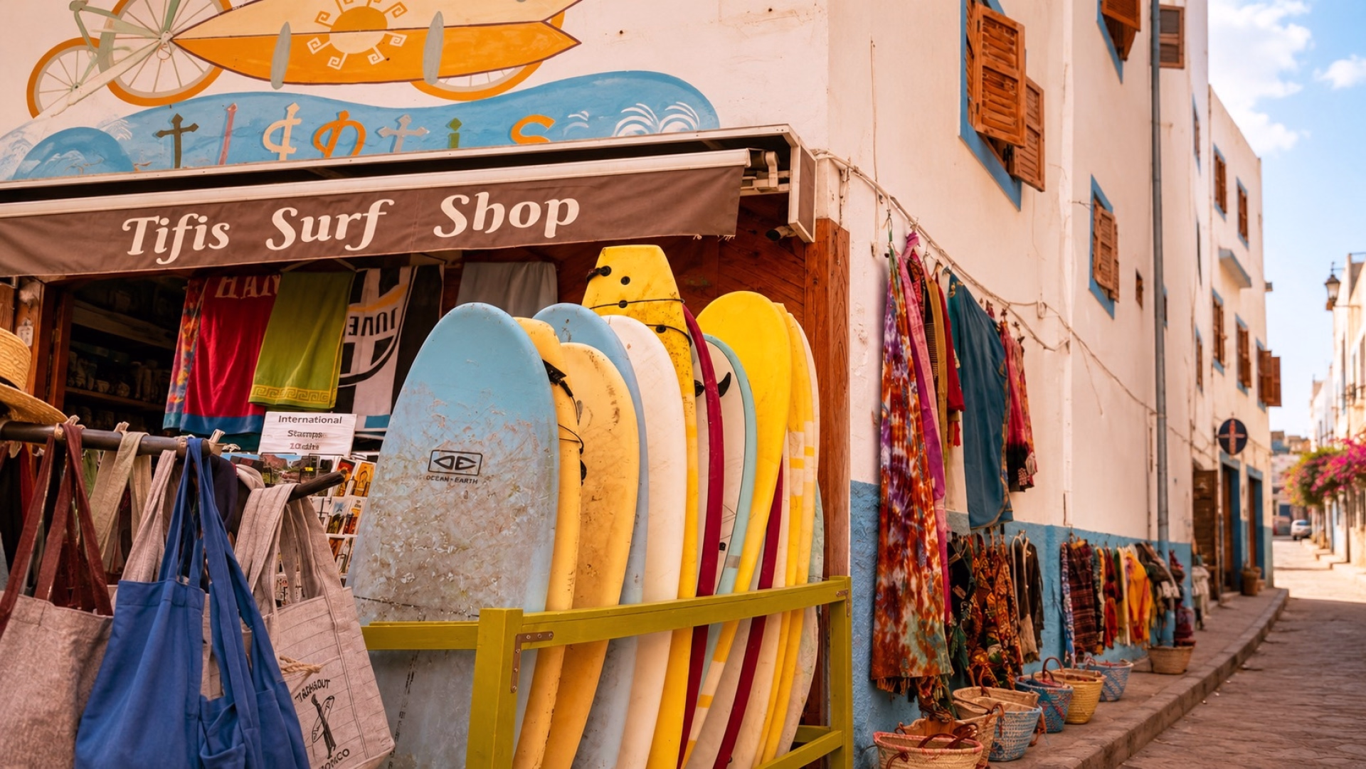 Surf & liberté à Taghazout - niveau débutant, première vague garantie